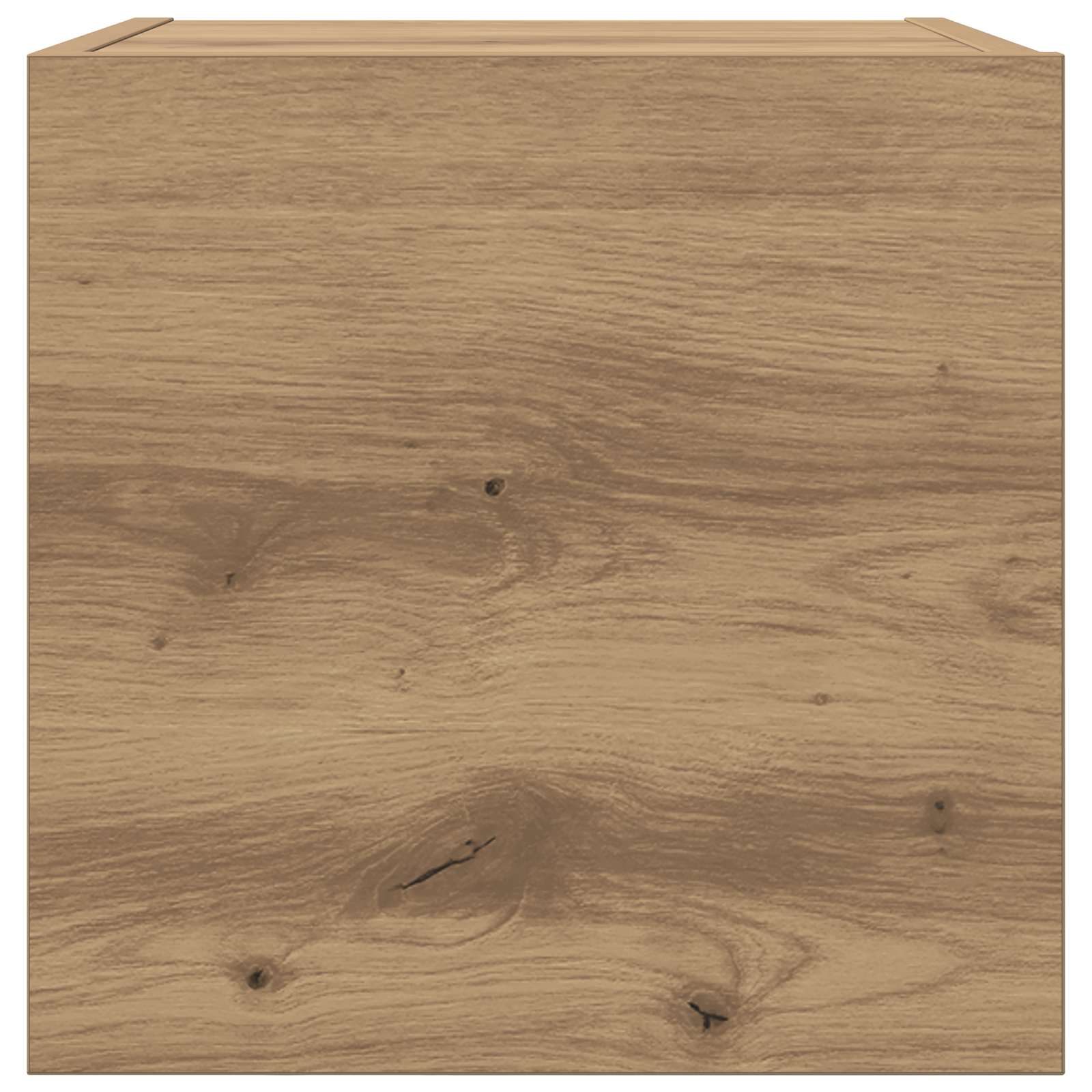 Wandmontiertes TV-Regal Artisan-Eiche Holzwerkstoff
