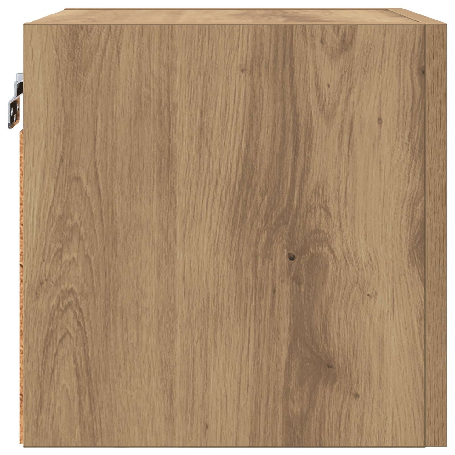 Wandmontiertes TV-Regal Artisan-Eiche Holzwerkstoff