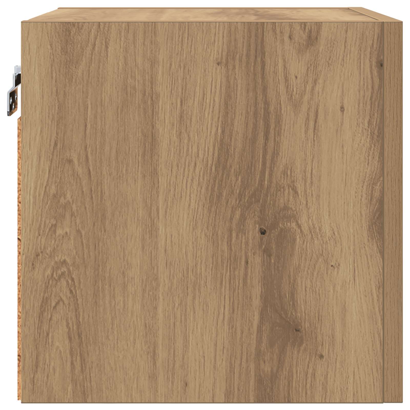 Wandmontiertes TV-Regal Artisan-Eiche Holzwerkstoff