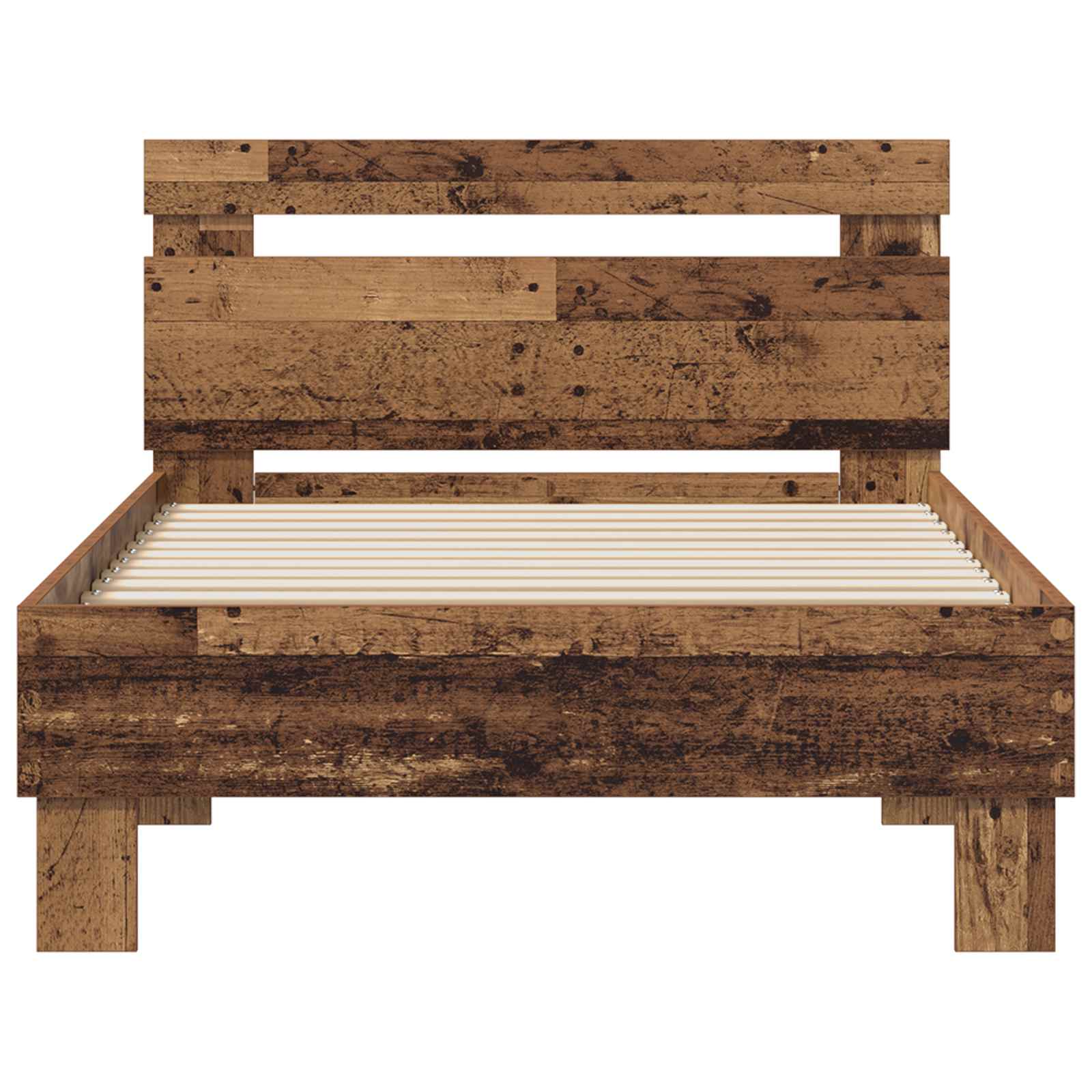 Bettrahmen Altholz 98,5 x 200 cm Holzwerkstoff