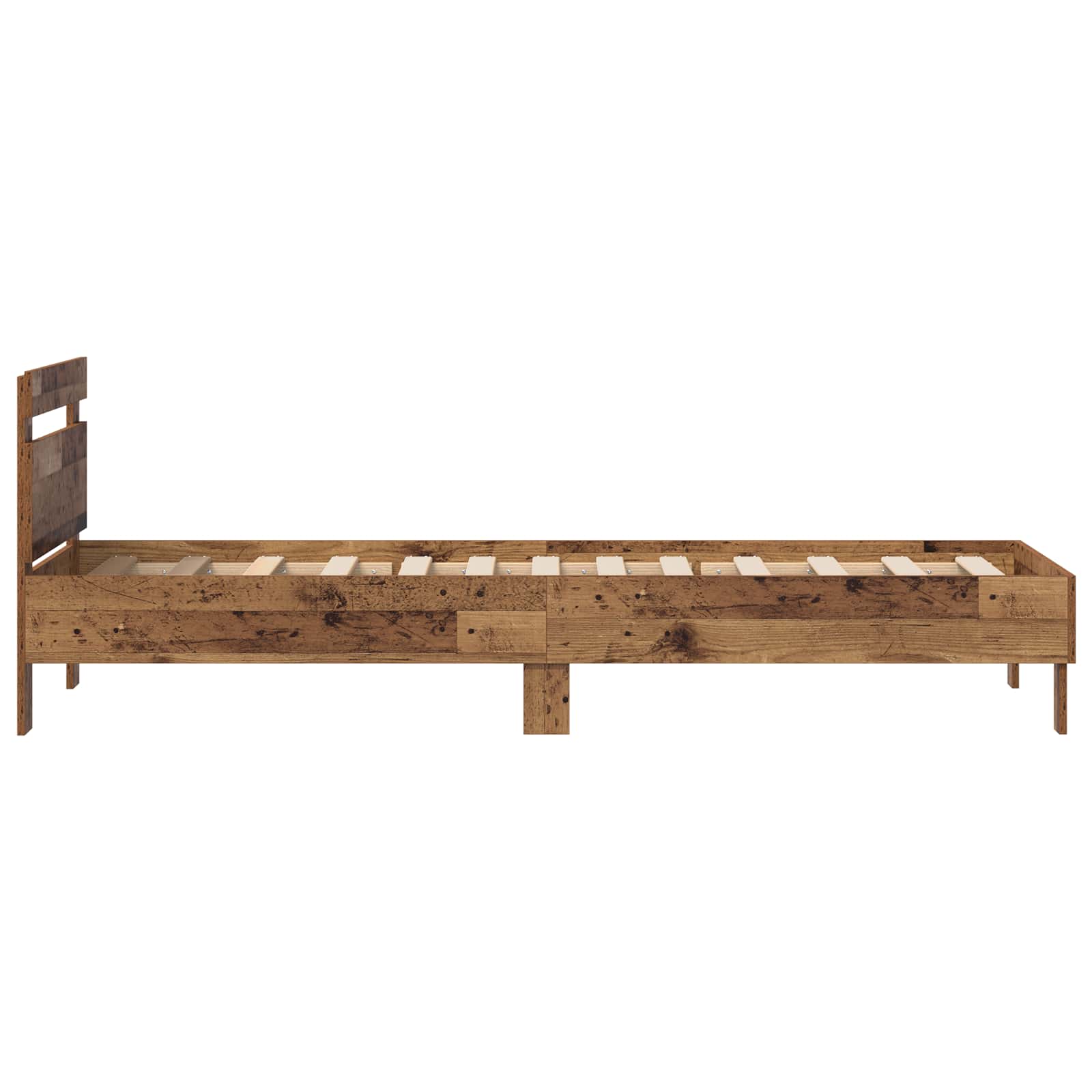 Bettrahmen Altholz 98,5 x 200 cm Holzwerkstoff