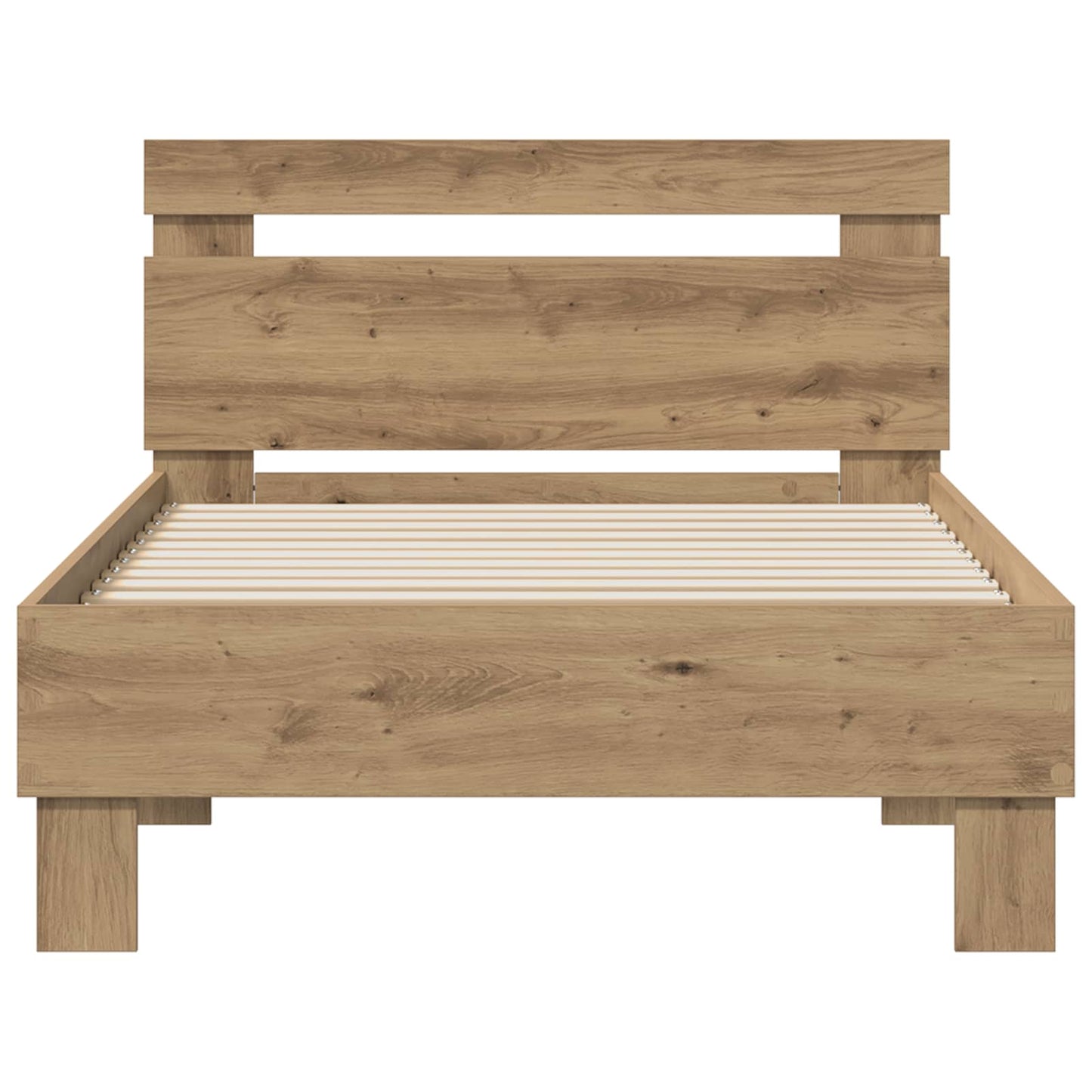 Bettrahmen Artisan-Eiche 98,5 x 200 cm Holzwerkstoff