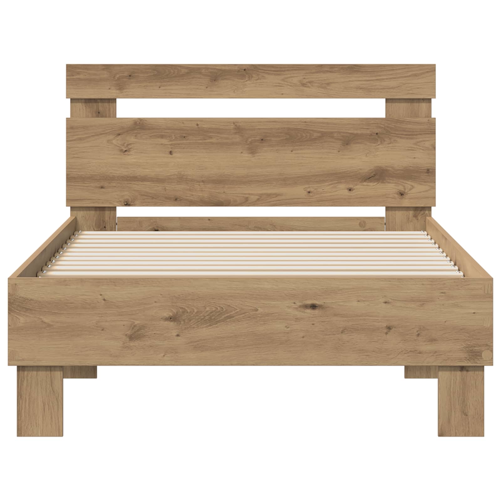 Bettrahmen Artisan-Eiche 75 x 190 cm Holzwerkstoff
