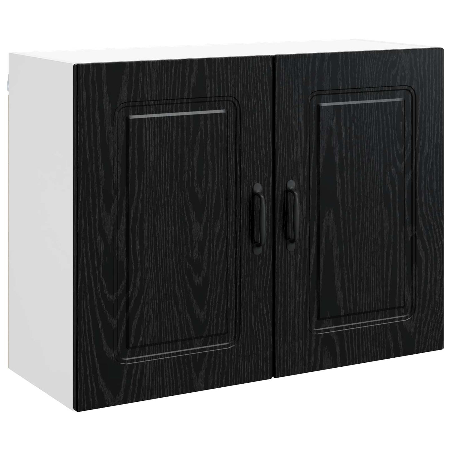 Geschirrspülerfront Kalmar Schwarz Eichen-Optik 80 x 31 x 60 cm