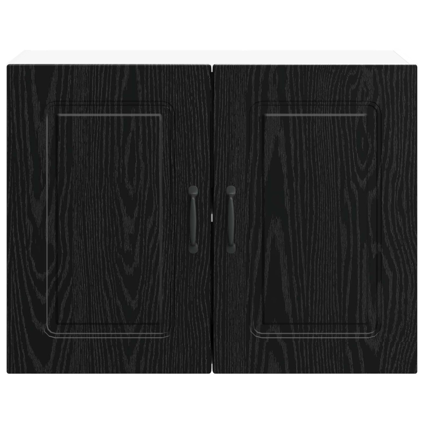 Geschirrspülerfront Kalmar Schwarz Eichen-Optik 80 x 31 x 60 cm