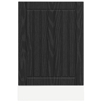 Geschirrspülerfront LUCCA Schwarze Eiche 45 x 1,5 x 57 cm