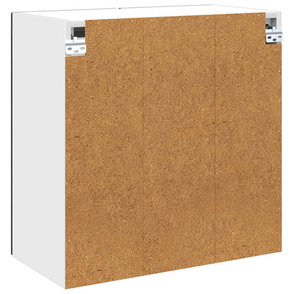 Wandglas-Schrank LUCCA Schwarze Eiche 60 x 31 x 60 cm