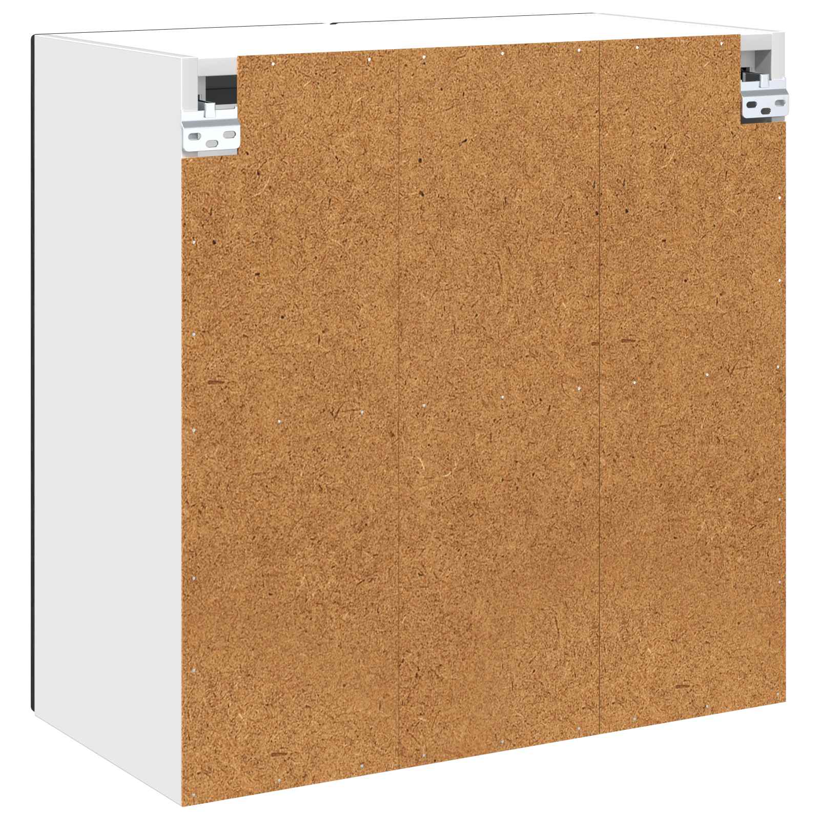Wandglas-Schrank LUCCA Schwarze Eiche 60 x 31 x 60 cm