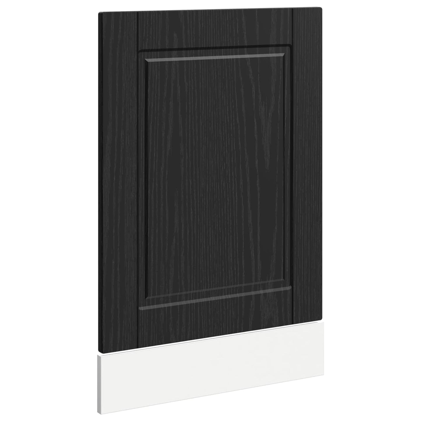 Geschirrspülerfront PORTO Schwarz Eichen-Optik 45 x 1,5 x 57 cm
