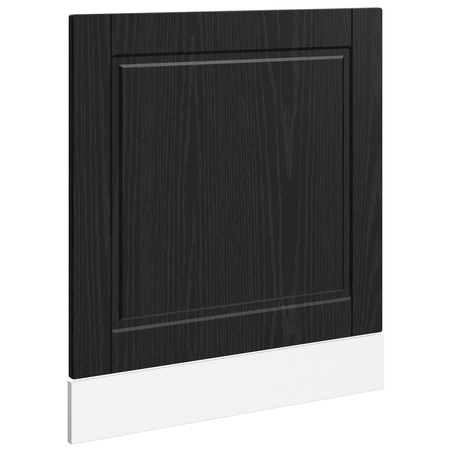 Geschirrspülerfront PORTO Schwarz Eichen-Optik 60 x 1,5 x 57 cm
