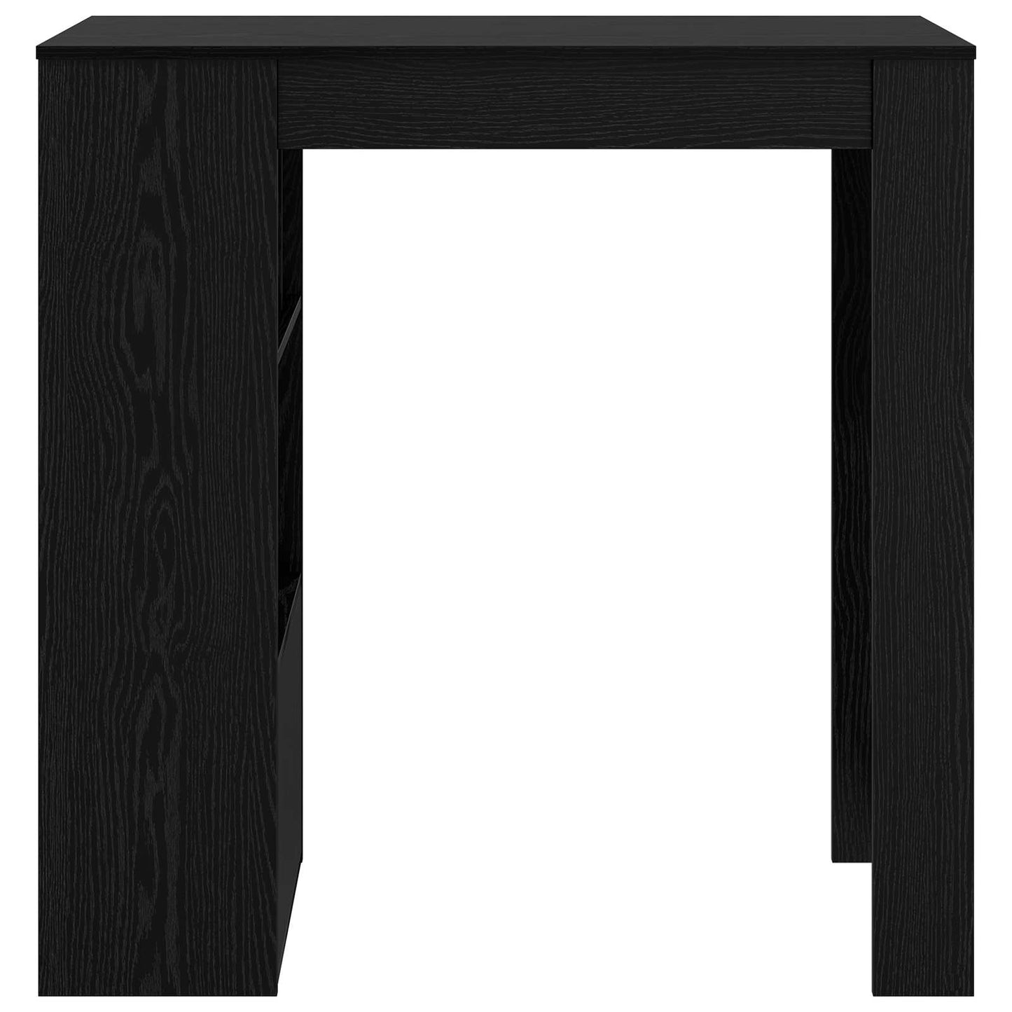 Bartisch 102 x 50 x 103,5 cm Holzwerkstoff Schwarz Eichen-Optik