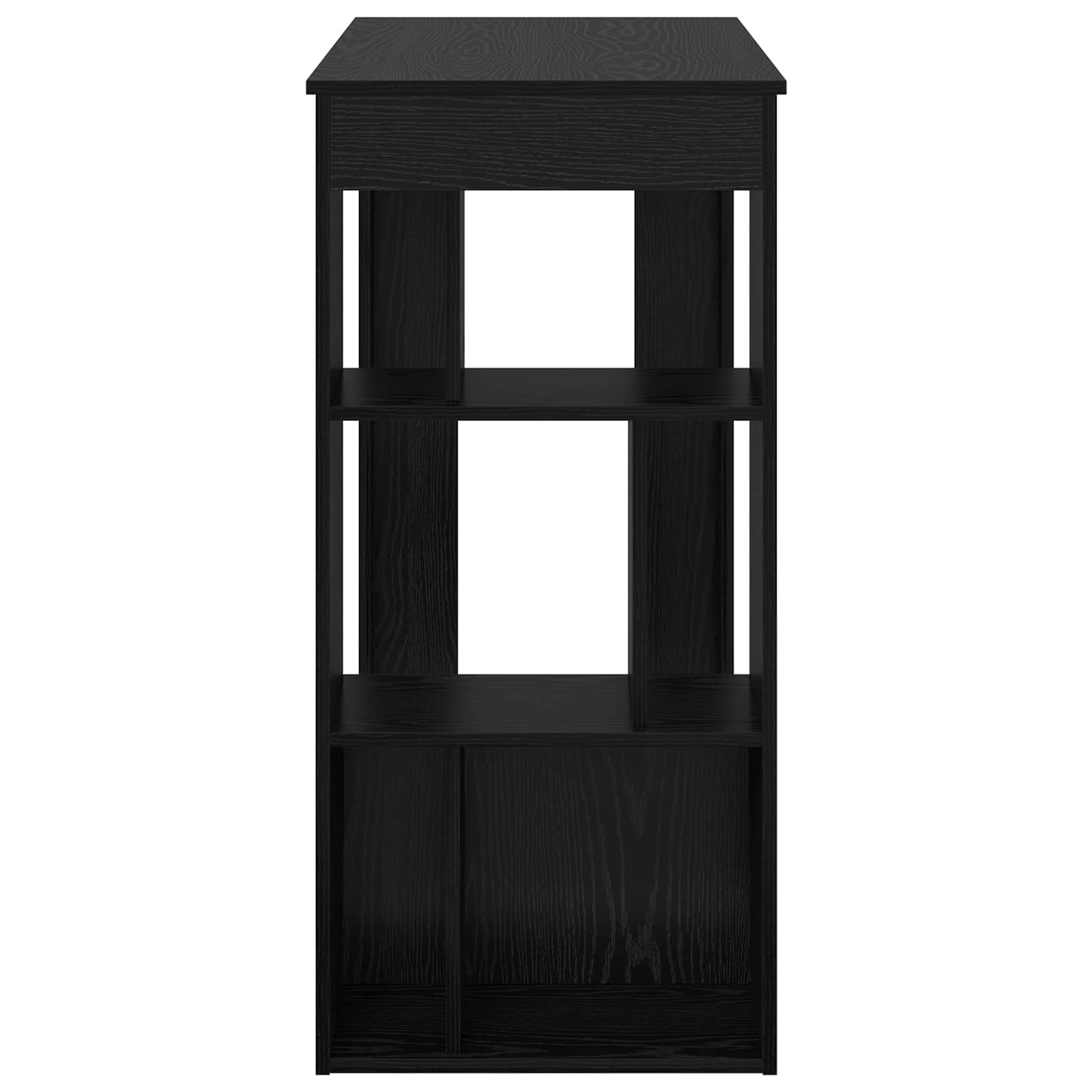 Bartisch 102 x 50 x 103,5 cm Holzwerkstoff Schwarz Eichen-Optik