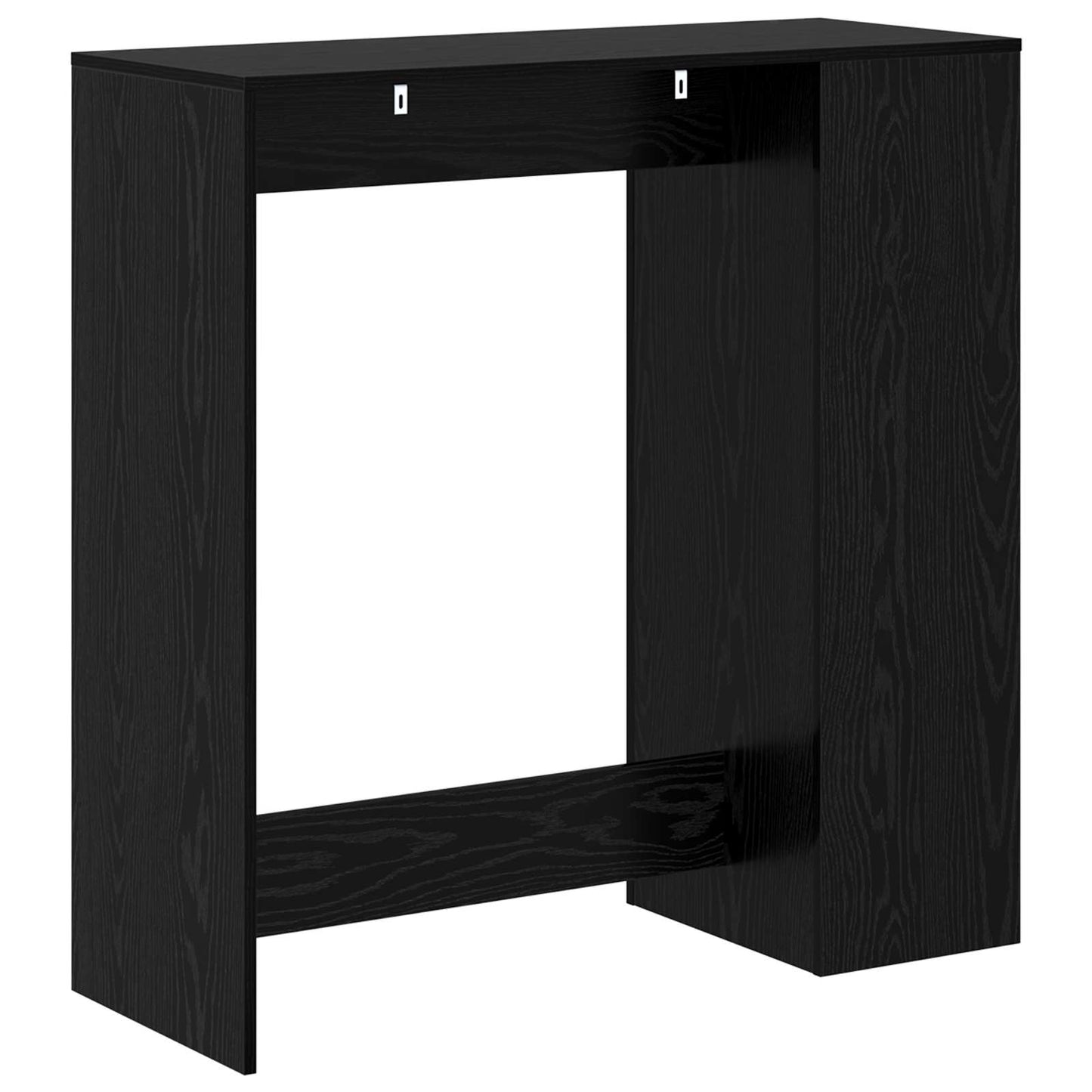 Bartisch 101 x 40 x 103,5 cm Holzwerkstoff Schwarz Eichen-Optik