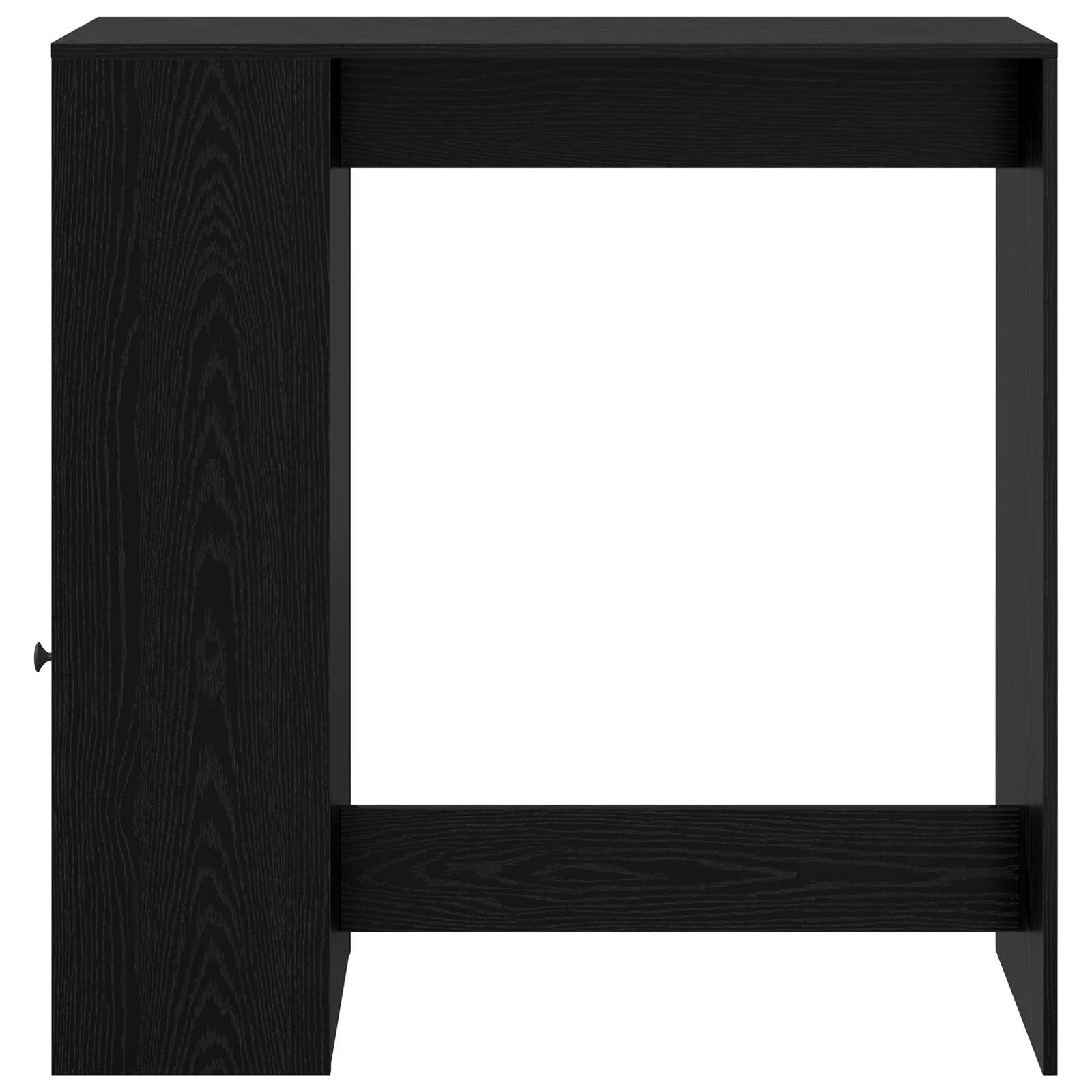 Bartisch 101 x 40 x 103,5 cm Holzwerkstoff Schwarz Eichen-Optik