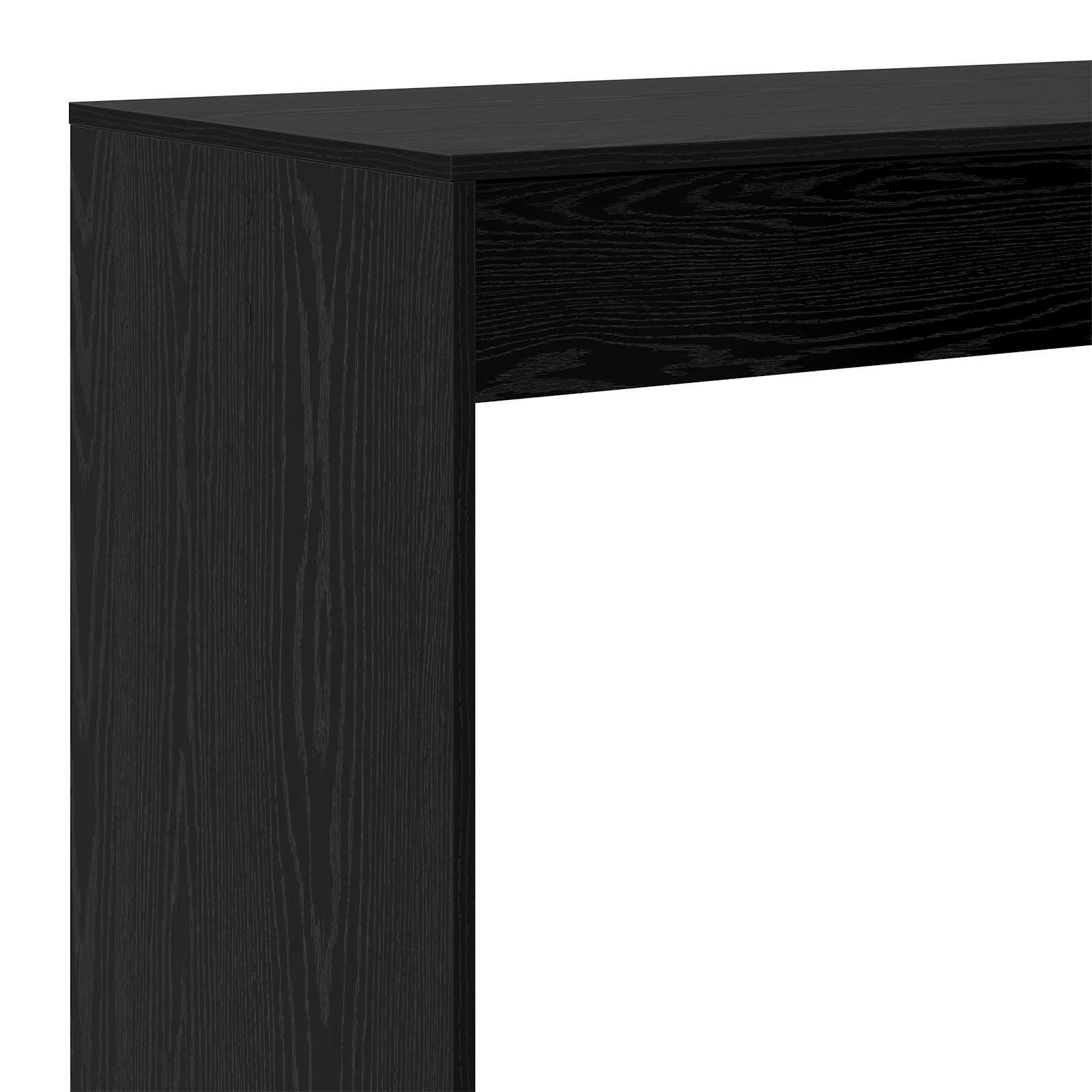 Bartisch 102 x 50 x 103,5 cm Holzwerkstoff Schwarz Eichen-Optik
