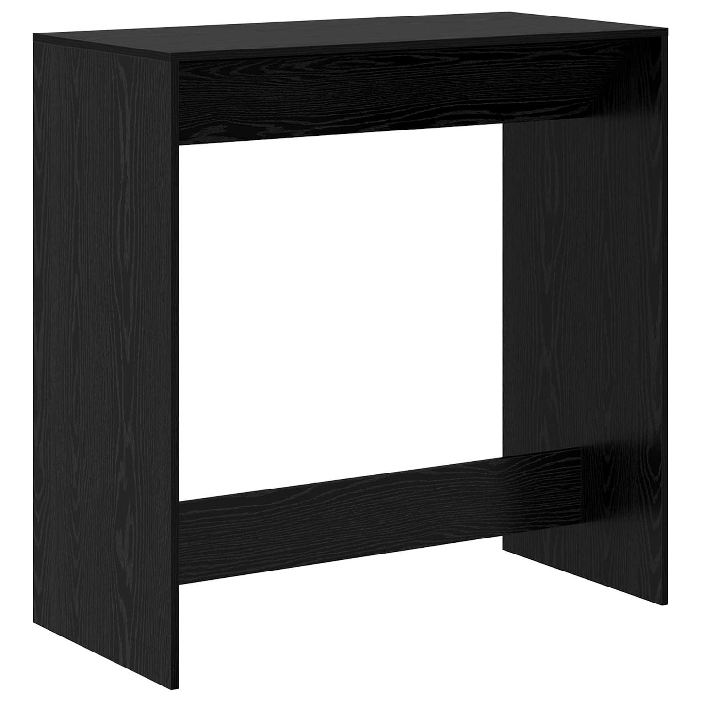 Bartisch 102 x 50 x 103,5 cm Holzwerkstoff Schwarz Eichen-Optik