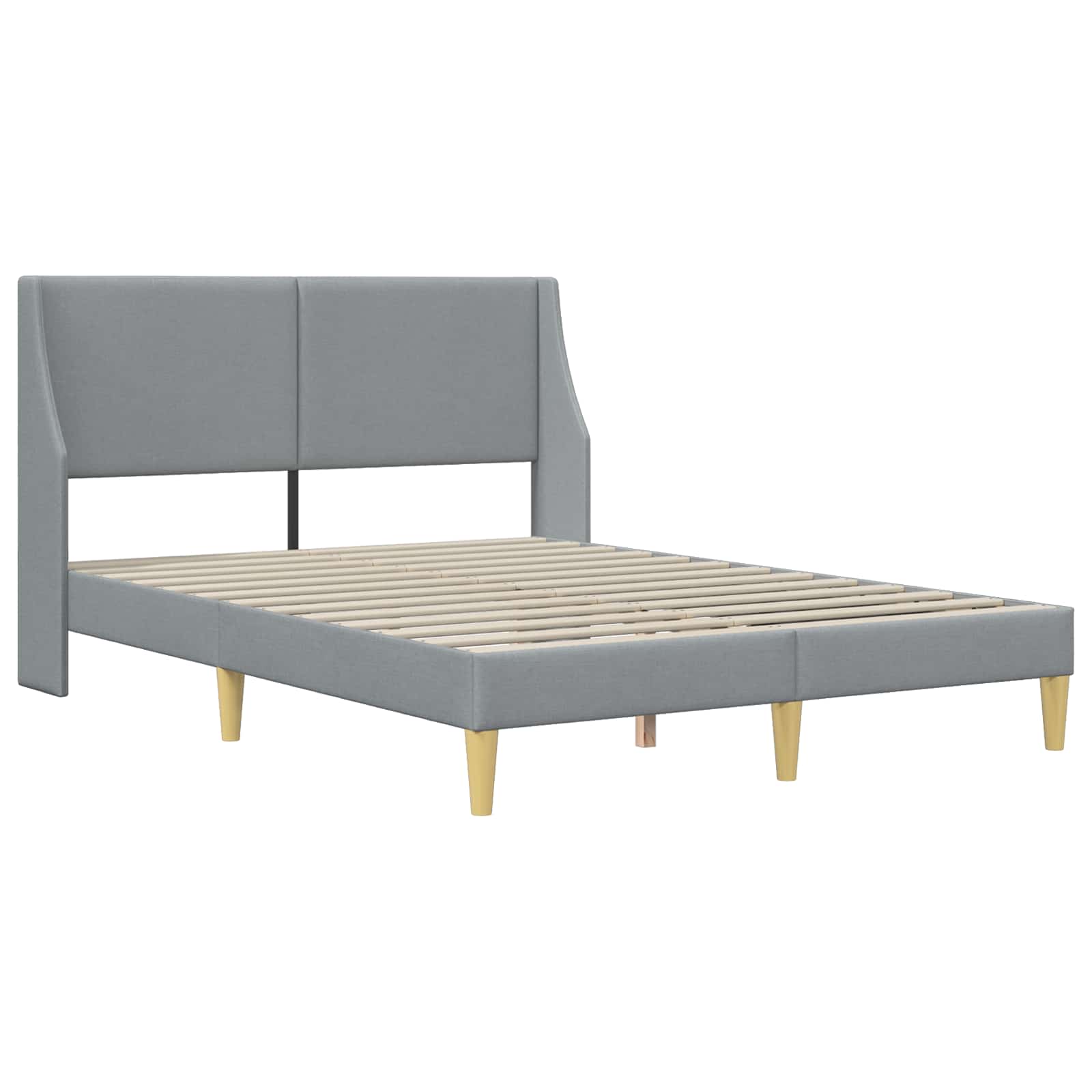 Bettrahmen Uni mit Kopfteil Verbindungsplatte