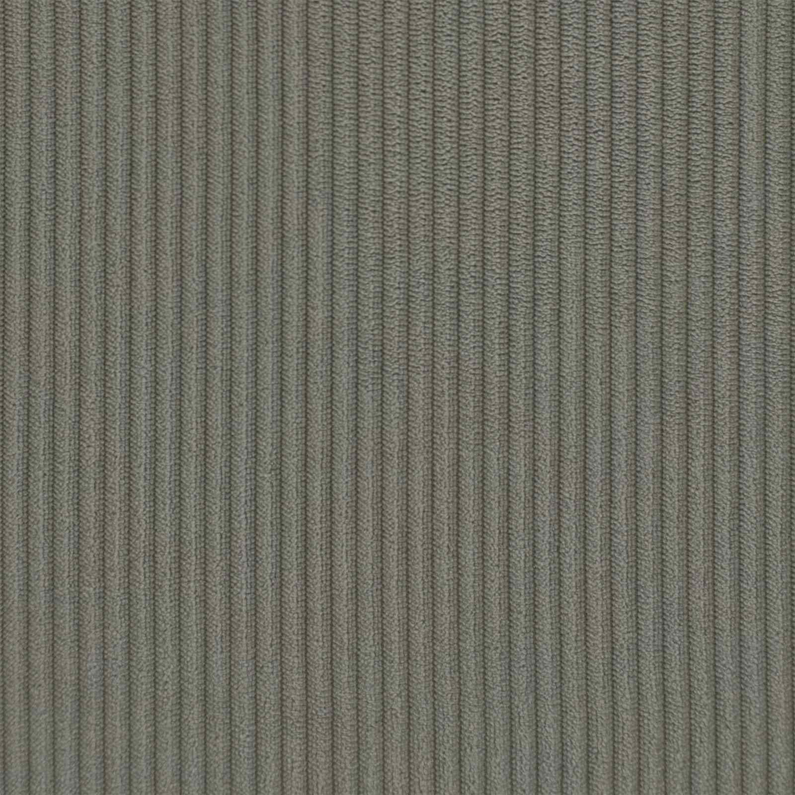 Bettrahmen mit Kopfteil Hellgrau 90 x 200 cm Cordstoff