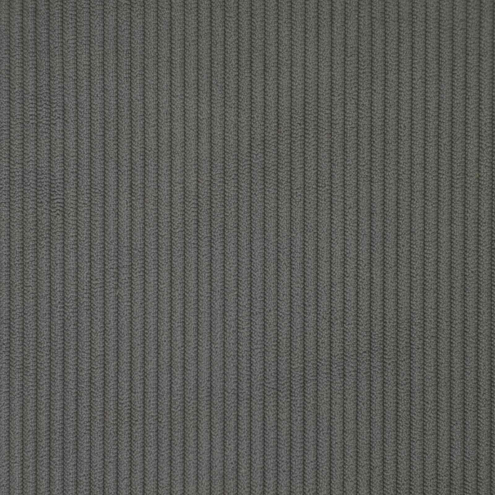 Bettrahmen mit Kopfteil Dunkelgrau 180 x 200 cm Cordstoff