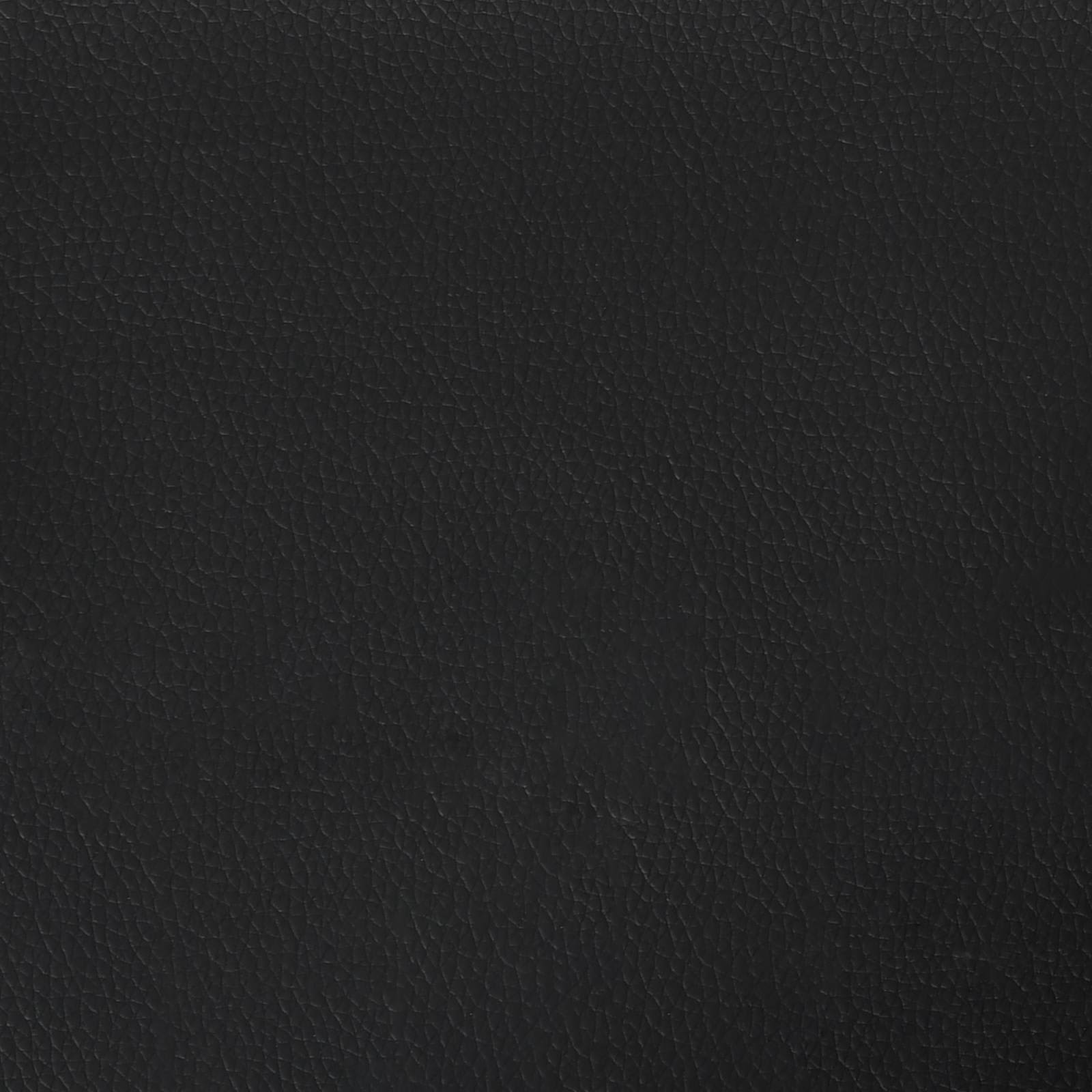 Bettrahmen mit LED-Lichtleisten Schwarz 140 x 190 cm Kunstleder