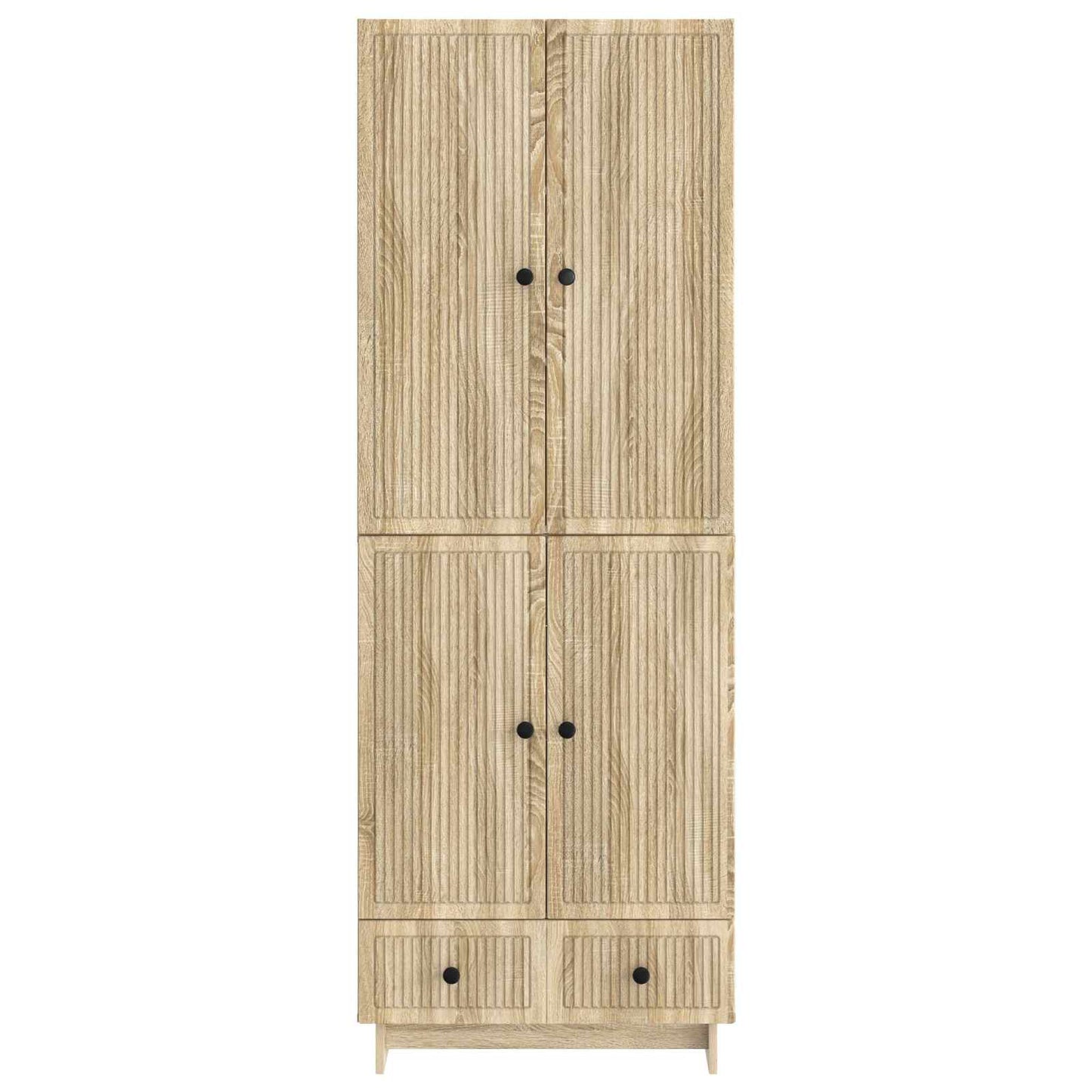Schrankset 2 pcs Sonoma-Eiche 66 x 34,5 x 95 cm Holzwerkstoff