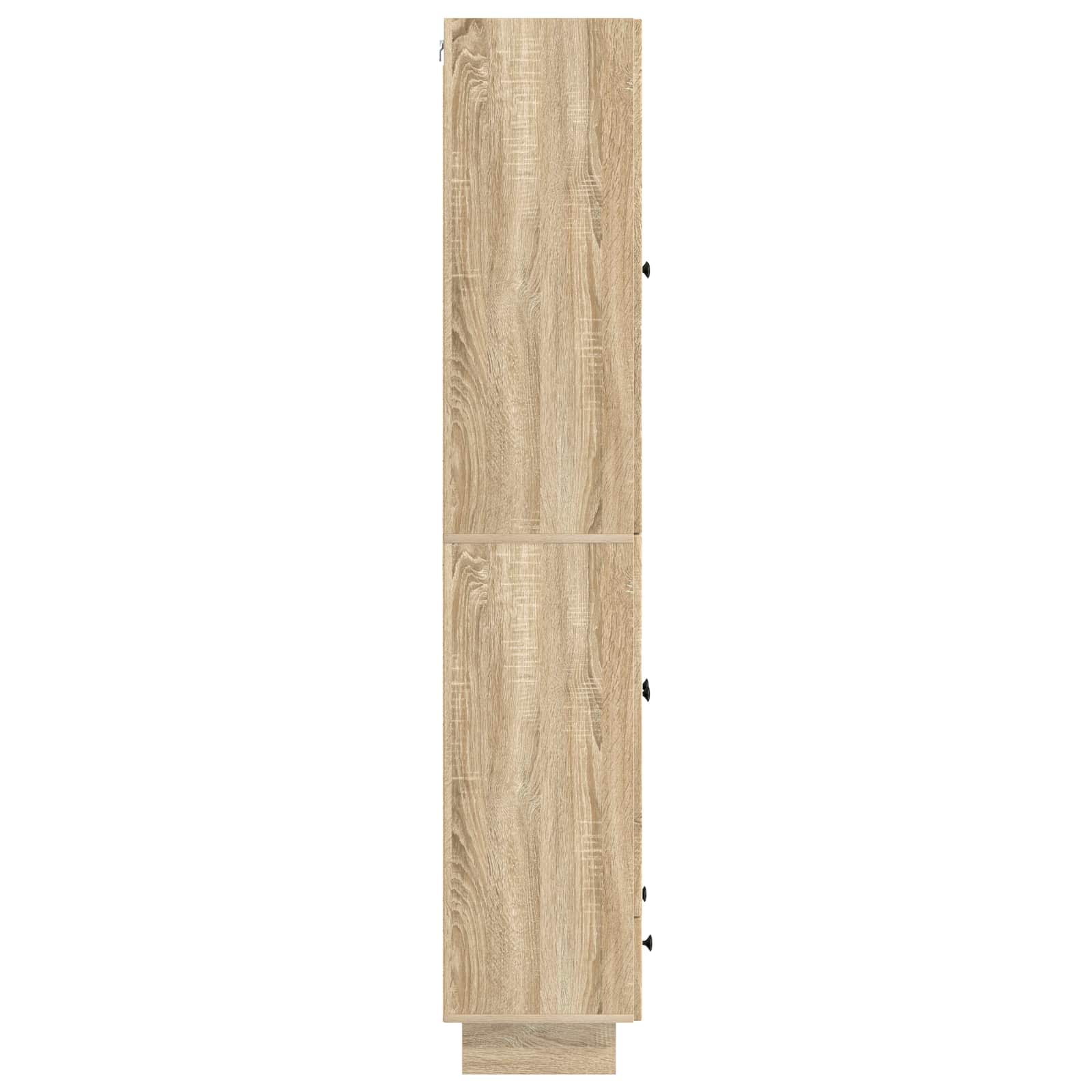 Schrankset 2 pcs Sonoma-Eiche 66 x 34,5 x 95 cm Holzwerkstoff