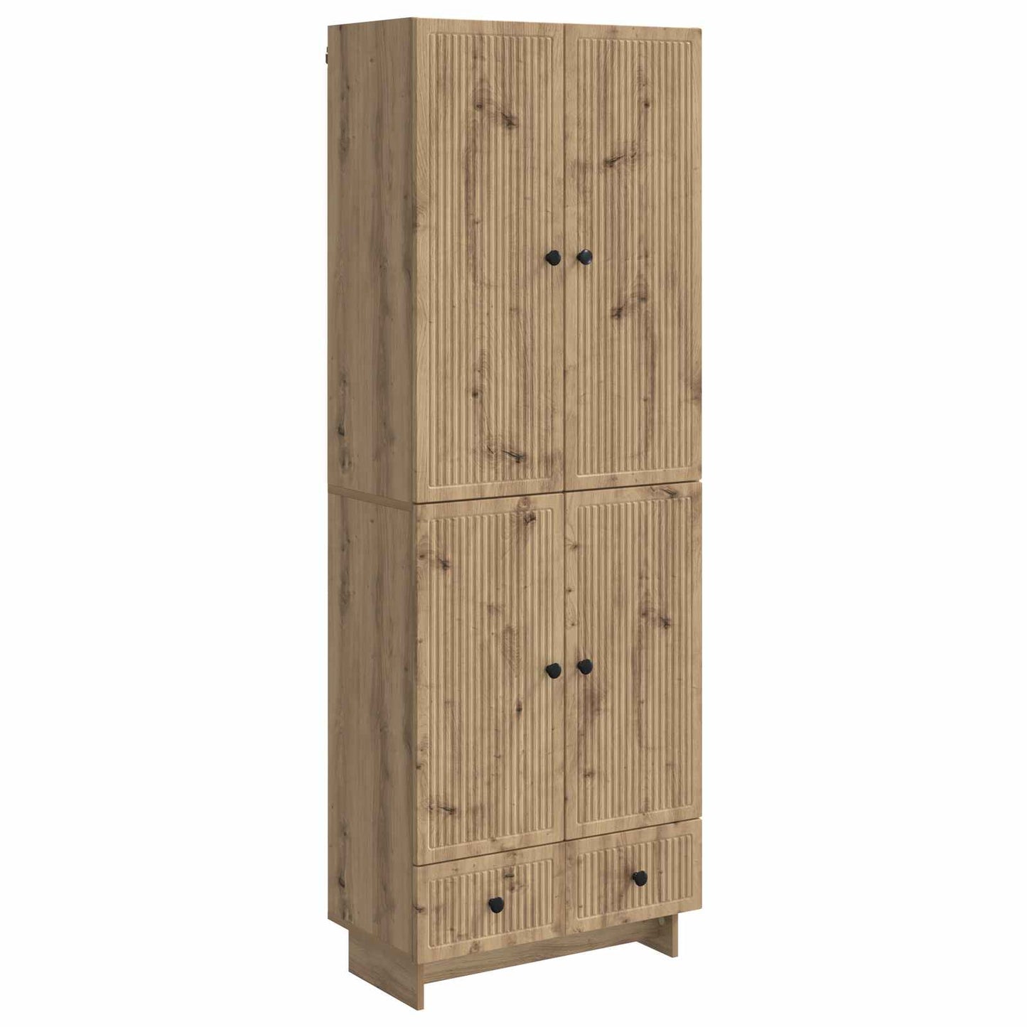 Schrankset 2 Stk. Artisan-Eiche Holzwerkstoff