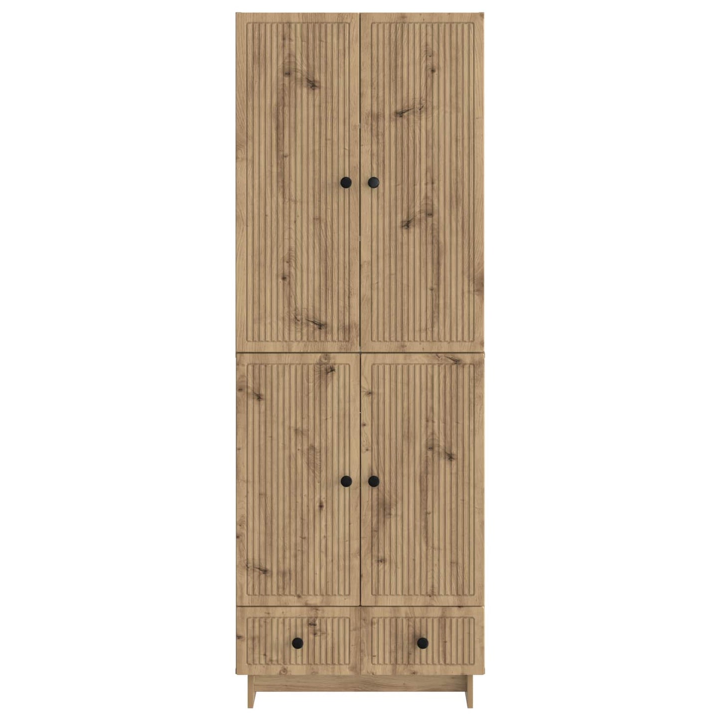 Schrankset 2 Stk. Artisan-Eiche Holzwerkstoff