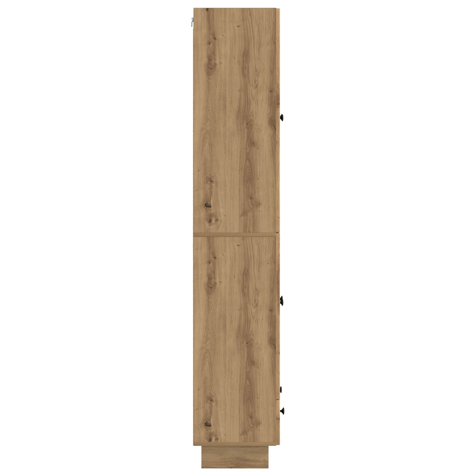 Schrankset 2 Stk. Artisan-Eiche Holzwerkstoff