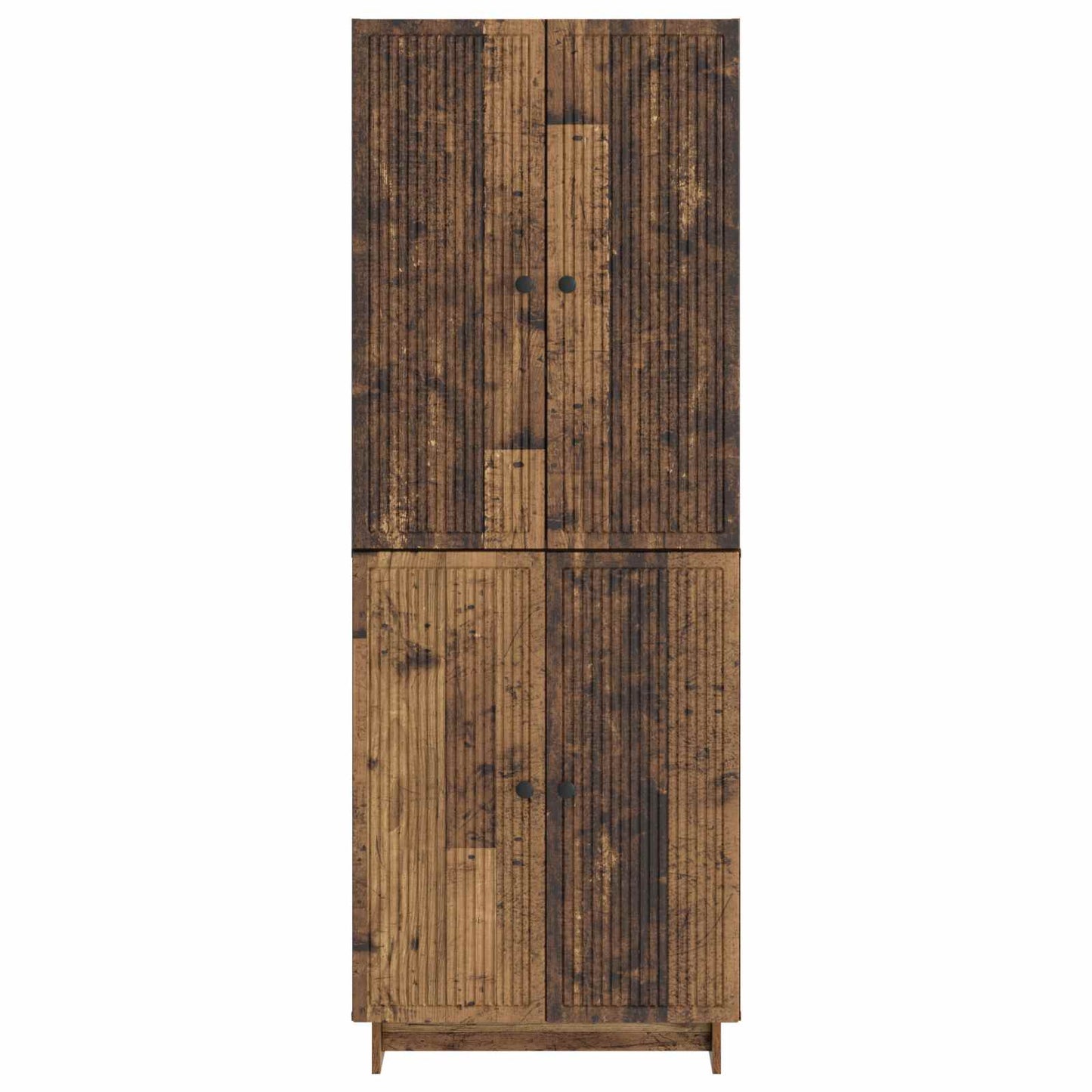 Schrankset 2 stk. Altholz Holzwerkstoff