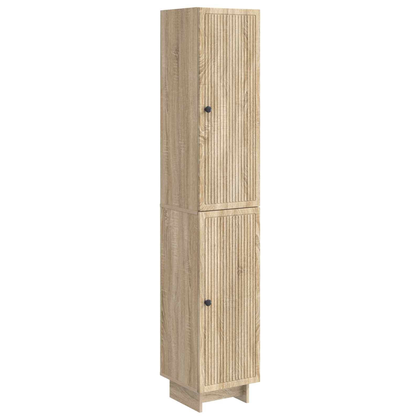 Schrankset 2 pcs Sonoma-Eiche 34,5 x 33 x 90 cm Holzwerkstoff