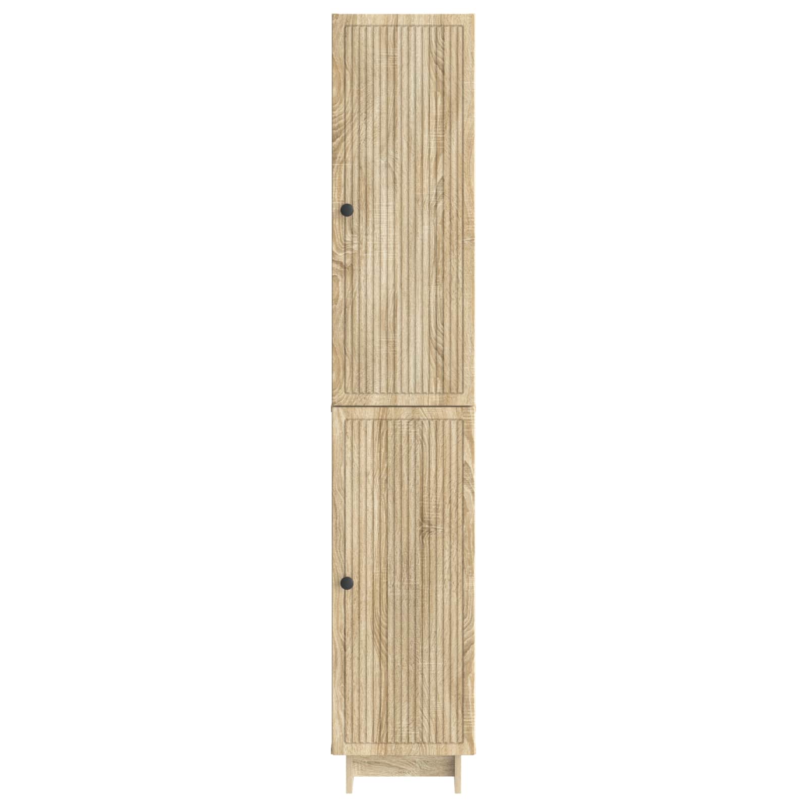 Schrankset 2 pcs Sonoma-Eiche 34,5 x 33 x 90 cm Holzwerkstoff
