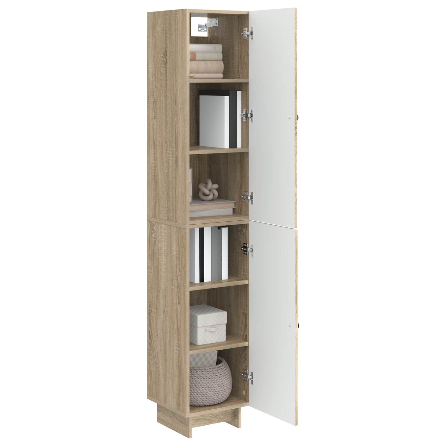 Schrankset 2 pcs Sonoma-Eiche 34,5 x 33 x 90 cm Holzwerkstoff