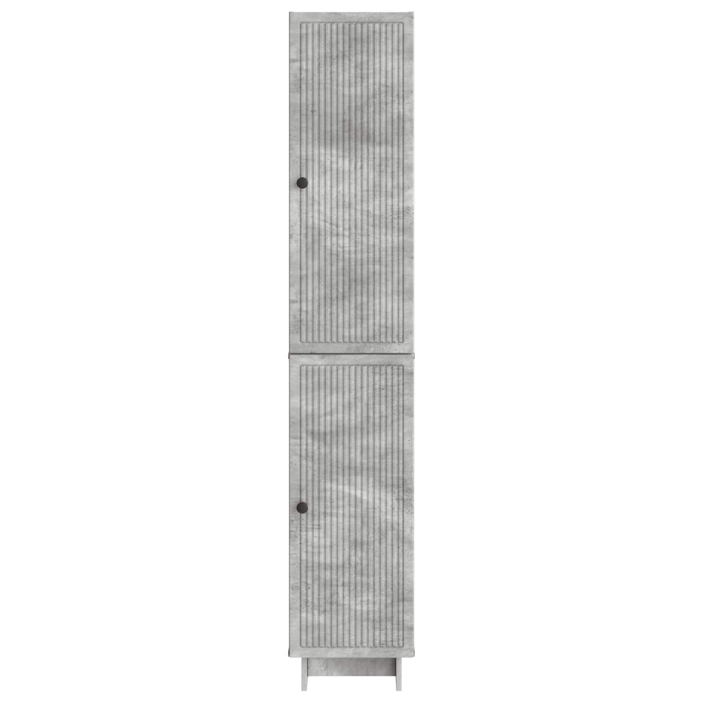 Schrankset 2 pcs Betongrau 34,5 x 33 x 90 cm Holzwerkstoff