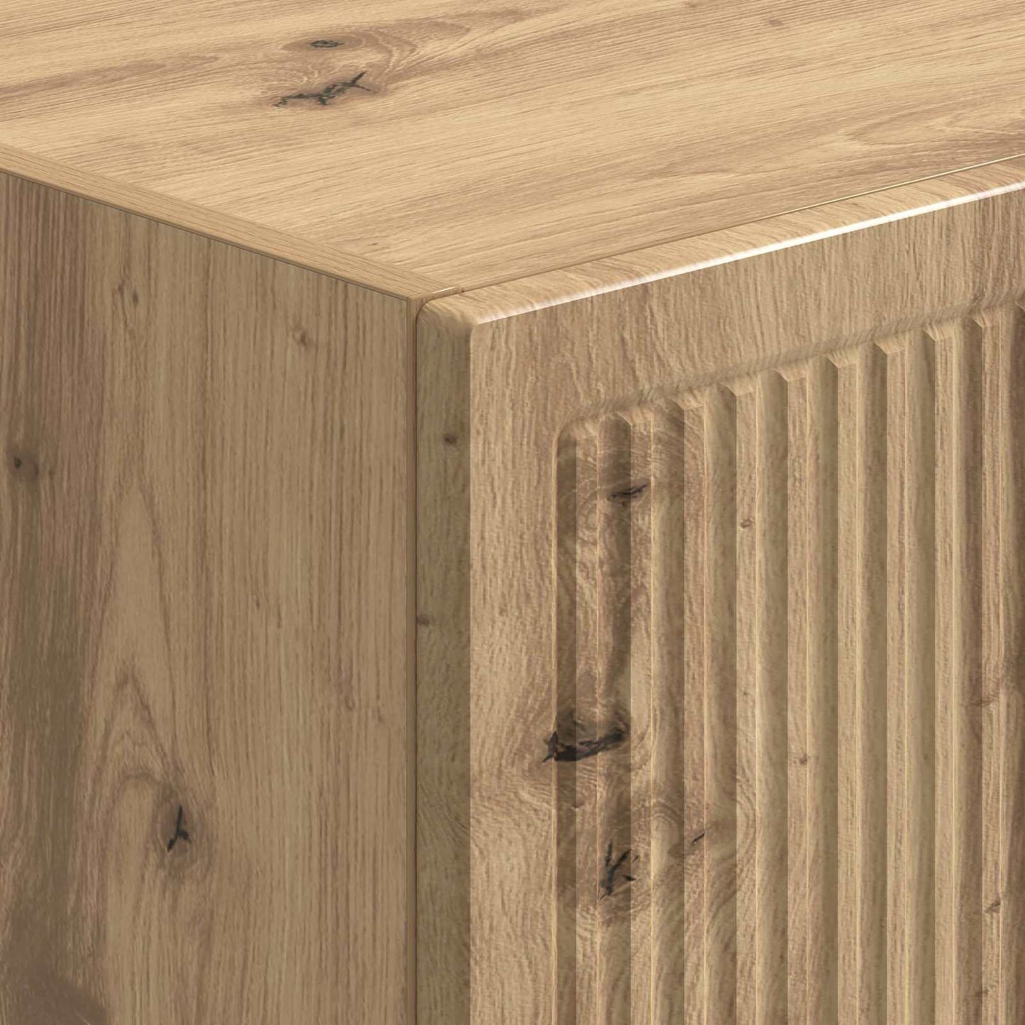 Schrankset 2 Stk. Artisan-Eiche Holzwerkstoff