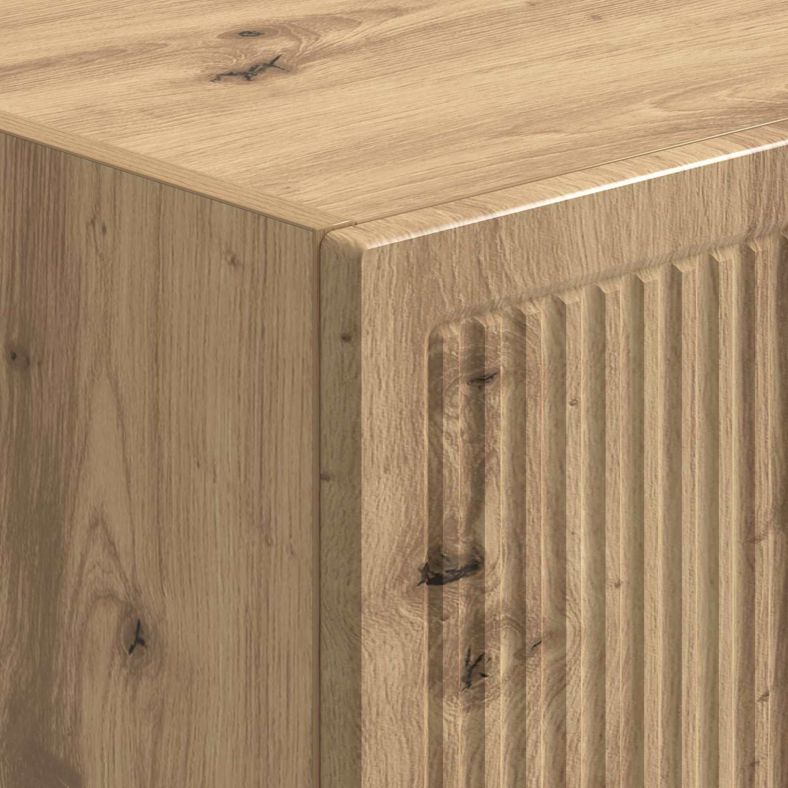 Schrankset 2 Stk. Artisan-Eiche Holzwerkstoff