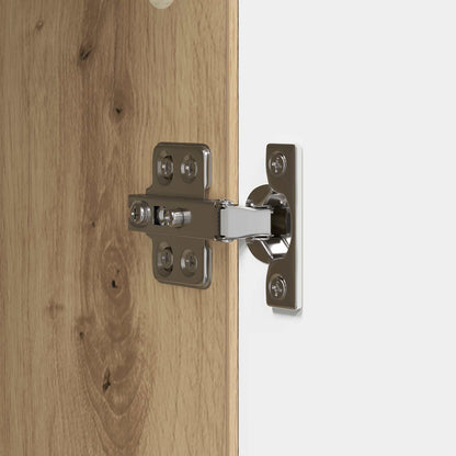 Schrankset 2 stk. Artisan-Eiche Holzwerkstoff