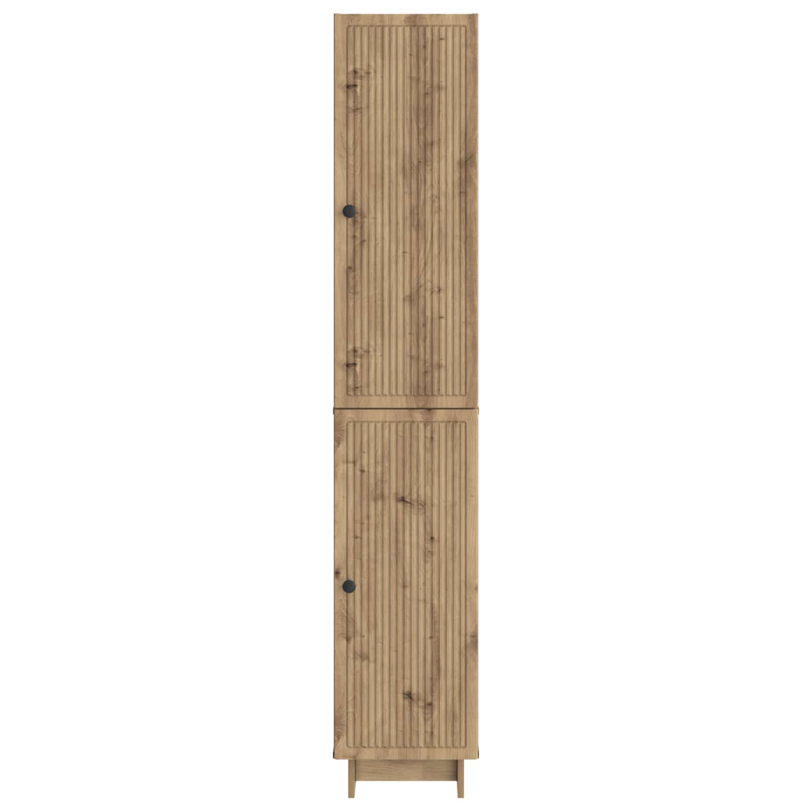 Schrankset 2 Stk. Artisan-Eiche Holzwerkstoff