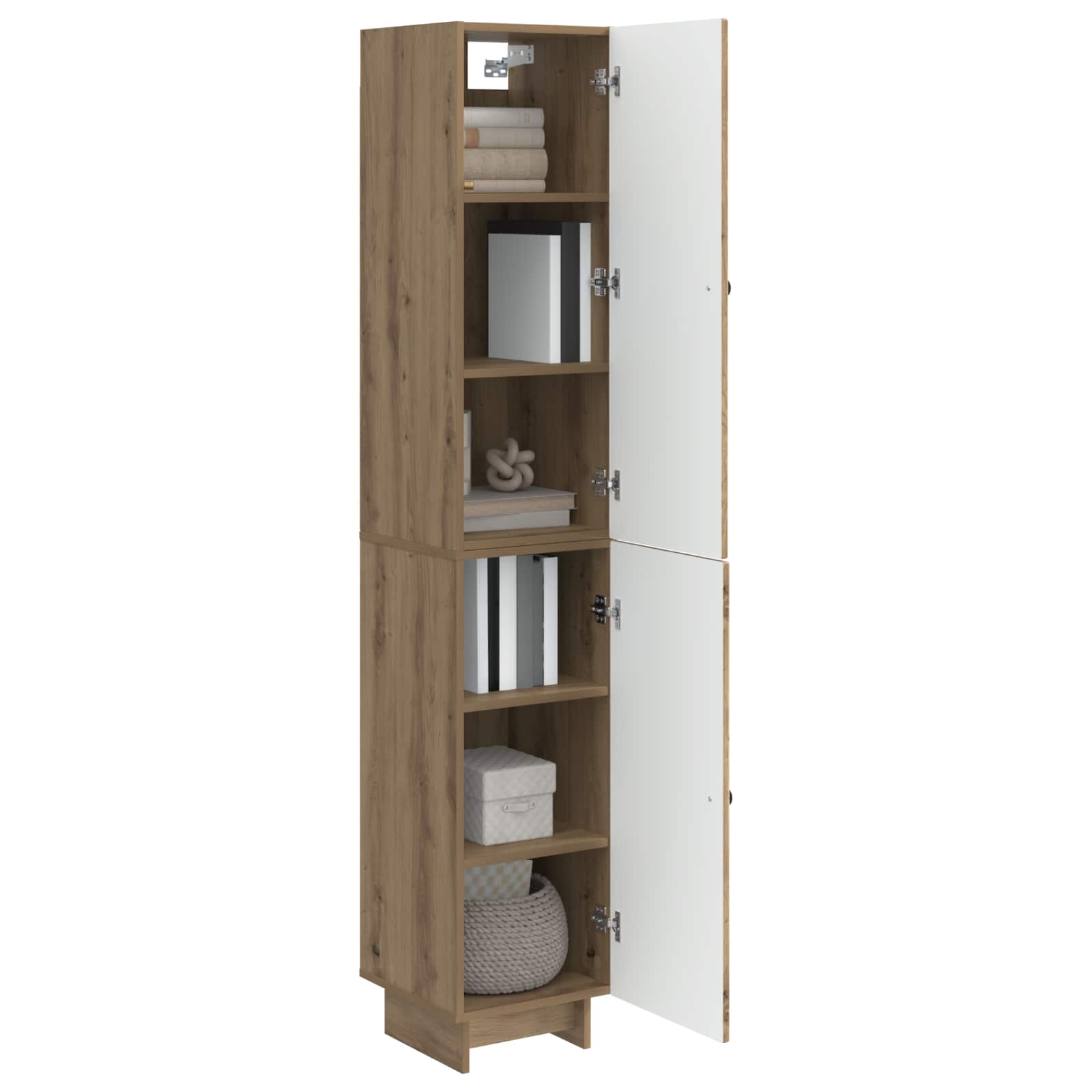 Schrankset 2 Stk. Artisan-Eiche Holzwerkstoff