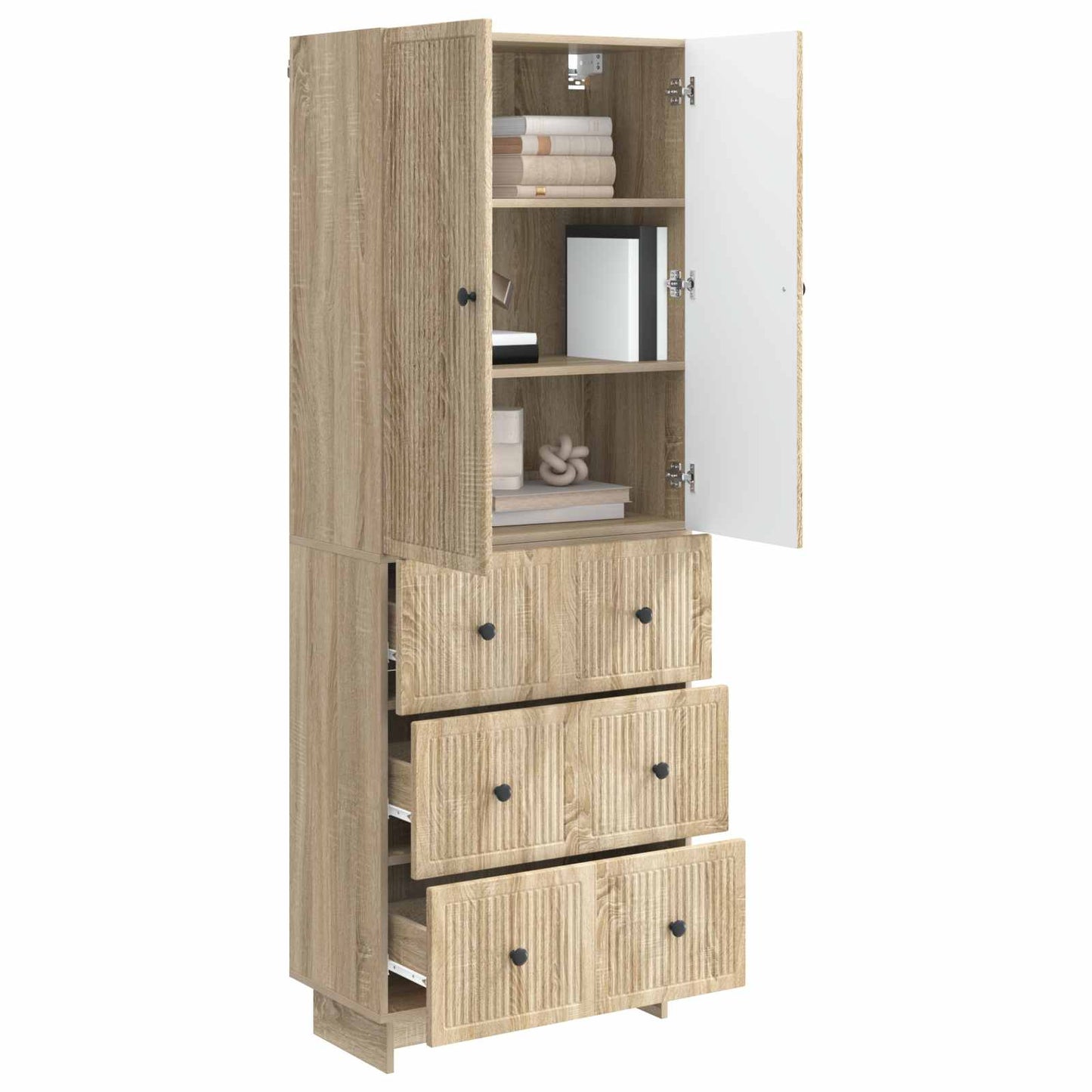 Schrankset 2 stk. Holzwerkstoff