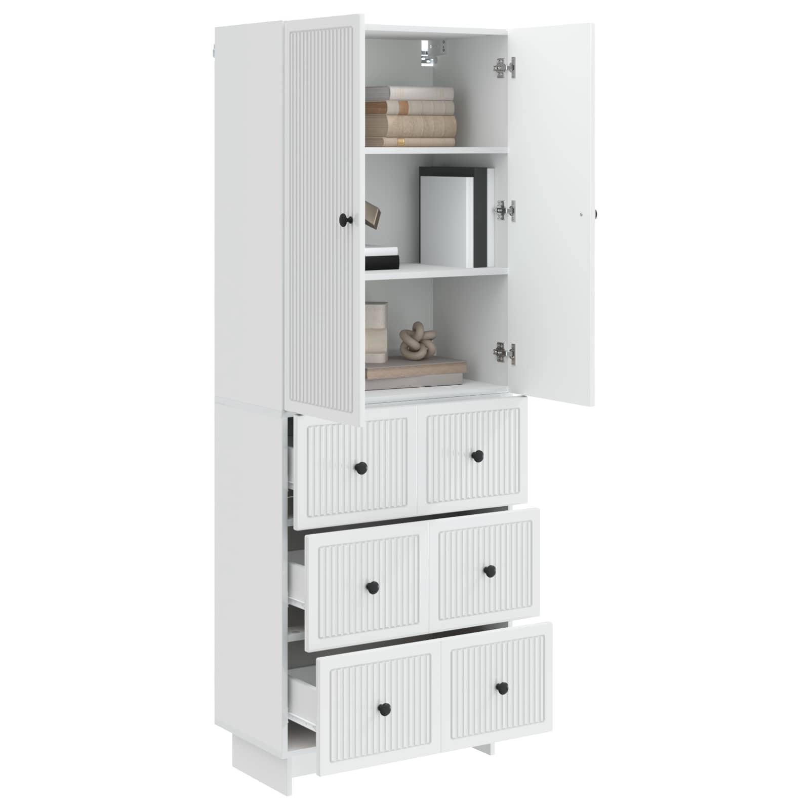 Schrankset 2 stk. Holzwerkstoff