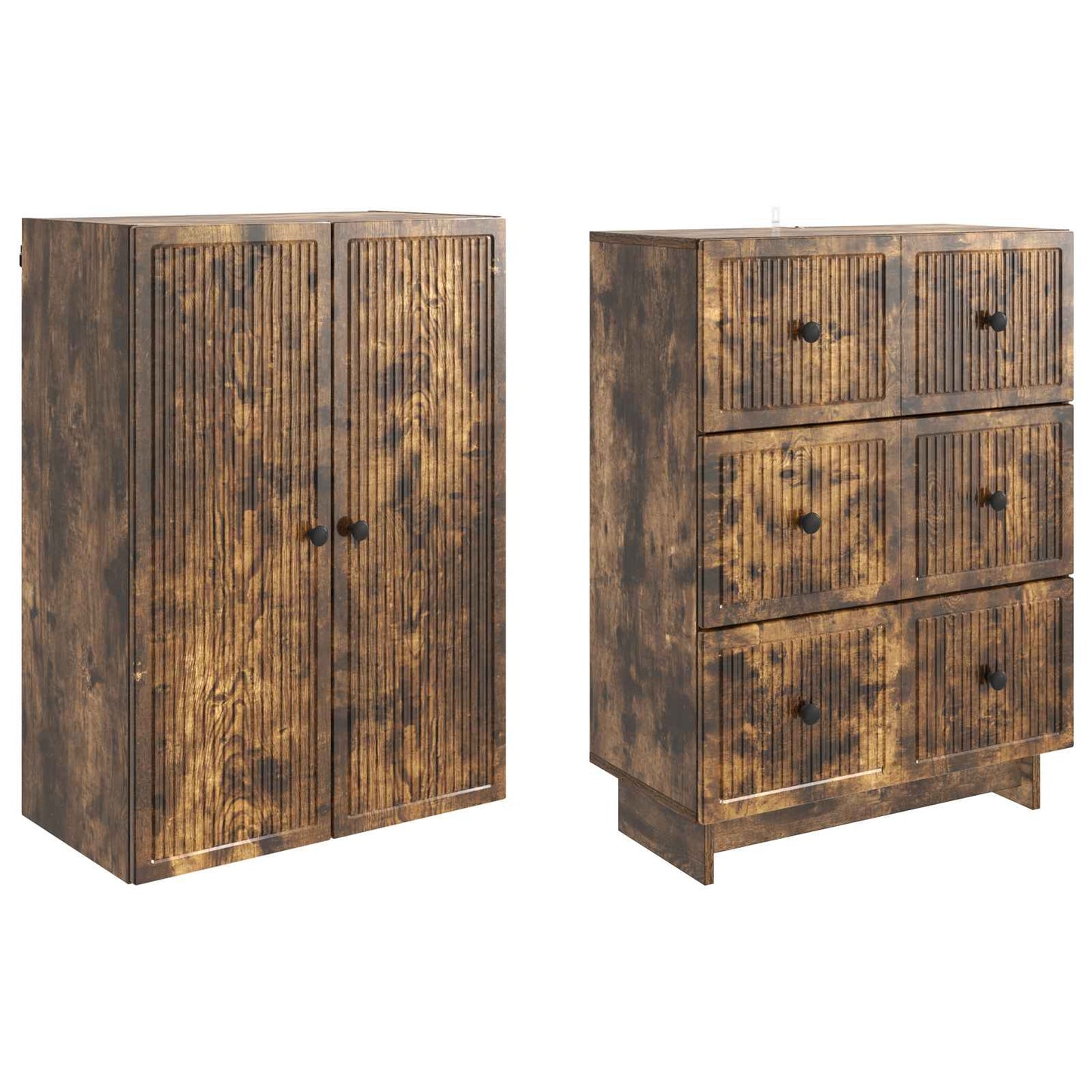 Schrankset 2 stk. Holzwerkstoff