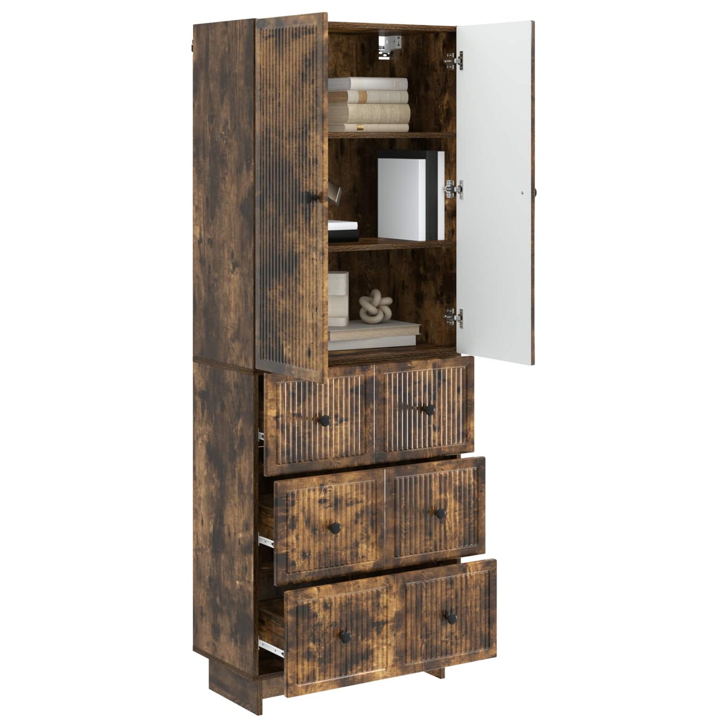 Schrankset 2 stk. Holzwerkstoff