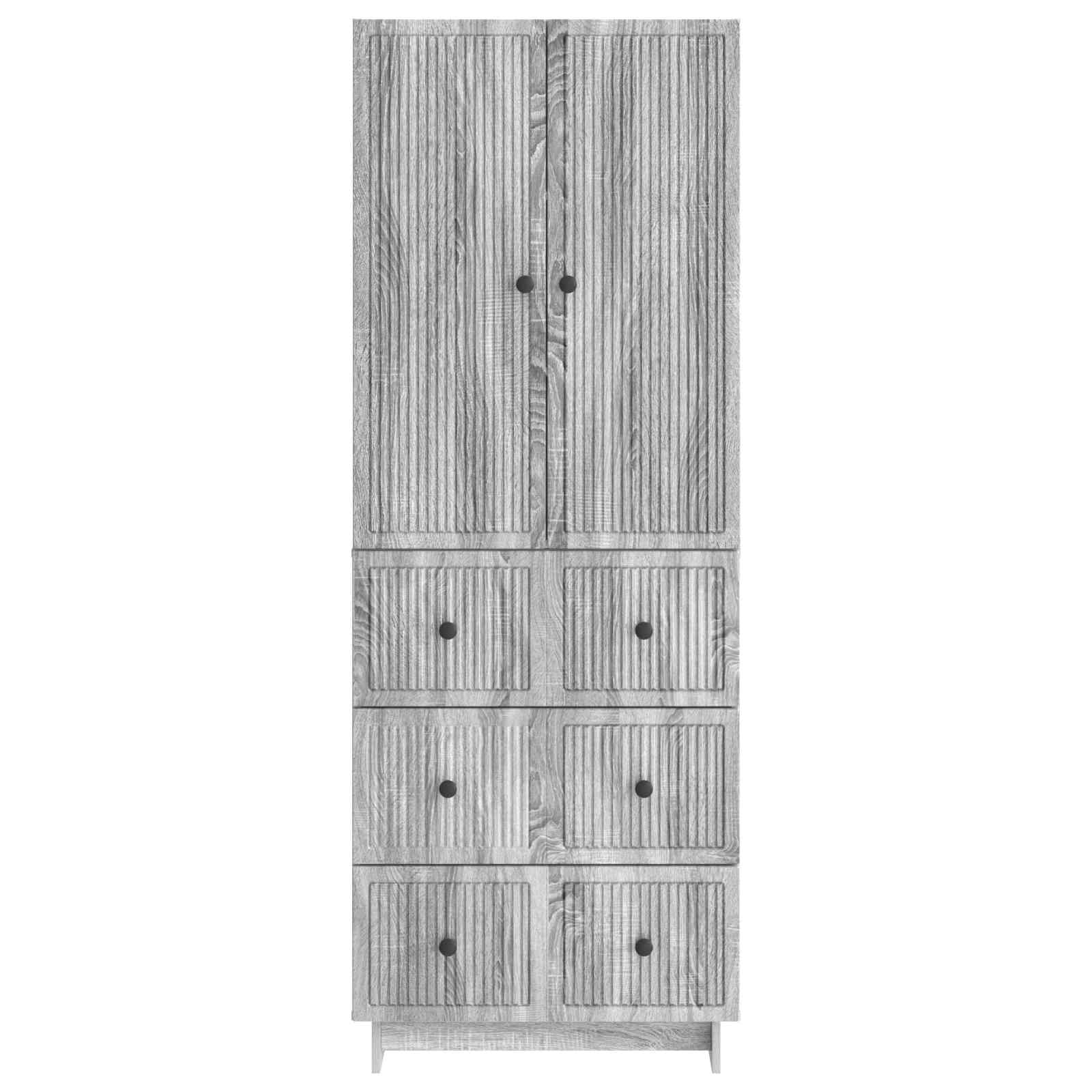 Schrankset 2 stk. Holzwerkstoff