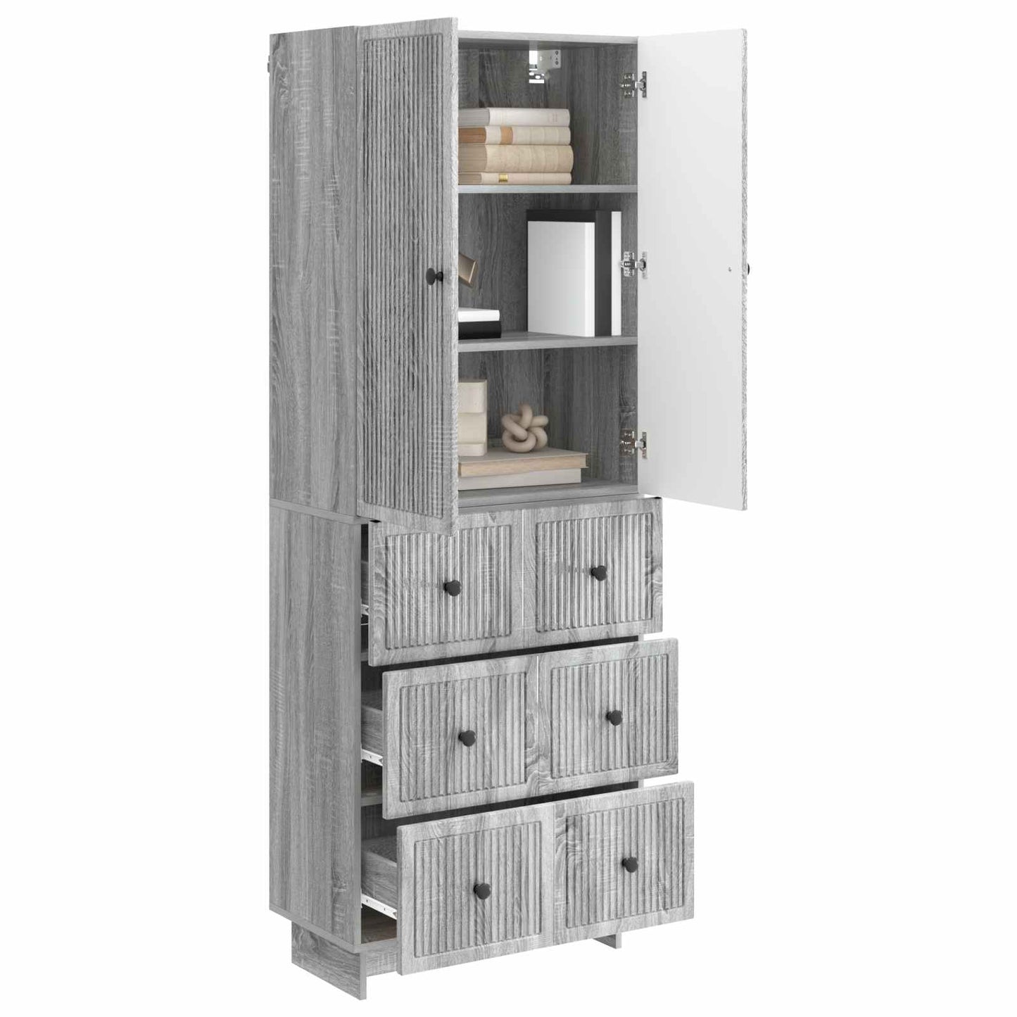 Schrankset 2 stk. Holzwerkstoff