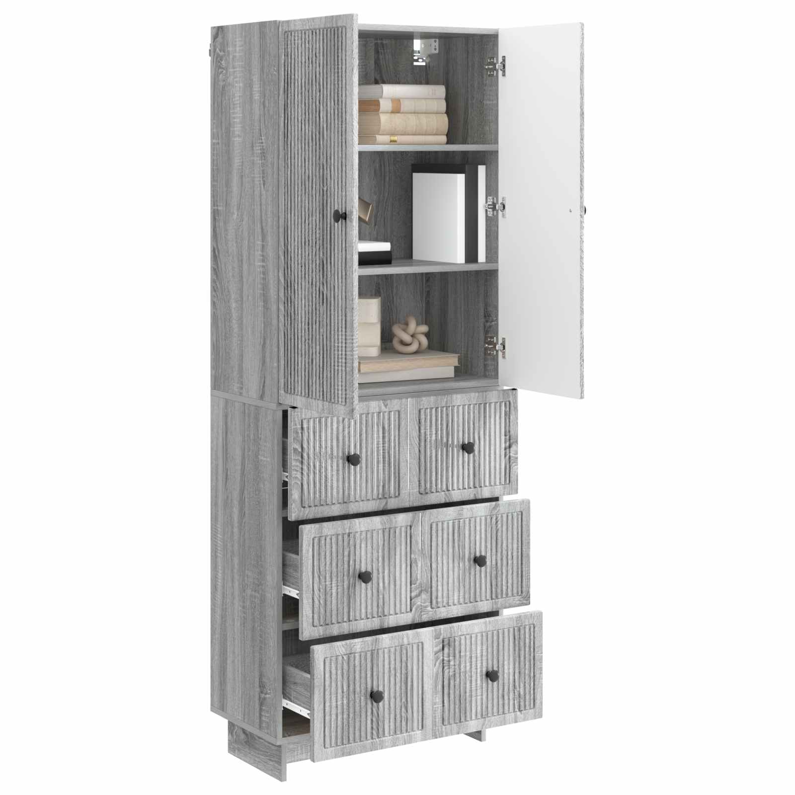 Schrankset 2 stk. Holzwerkstoff