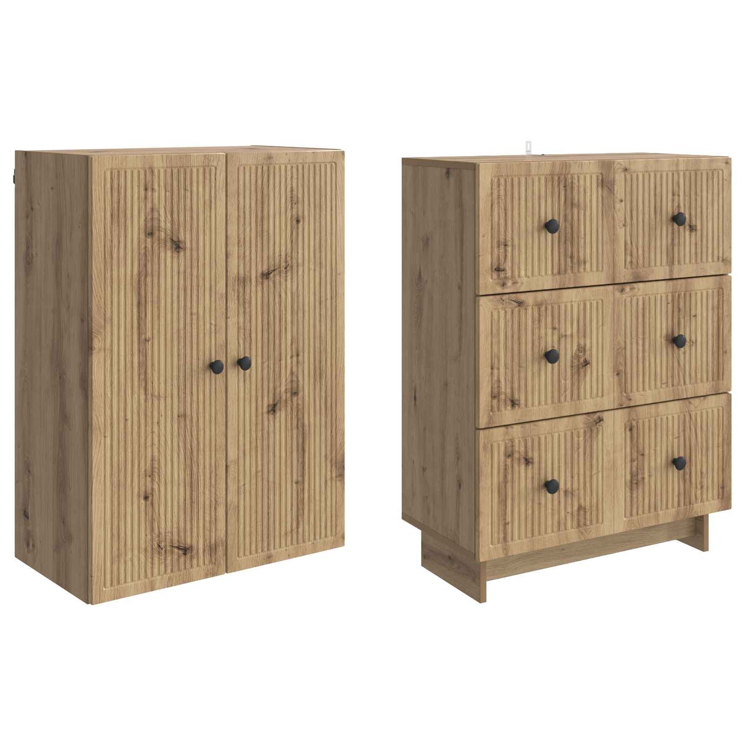 Schrankset 2 Stk. Holzwerkstoff