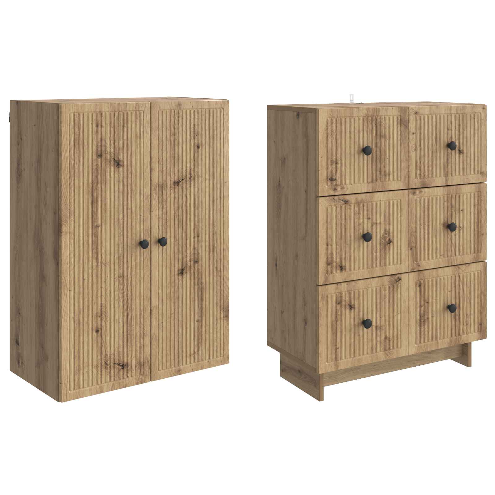 Schrankset 2 Stk. Holzwerkstoff