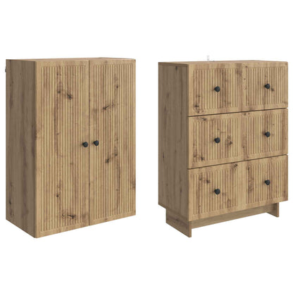 Schrankset 2 stk. Holzwerkstoff