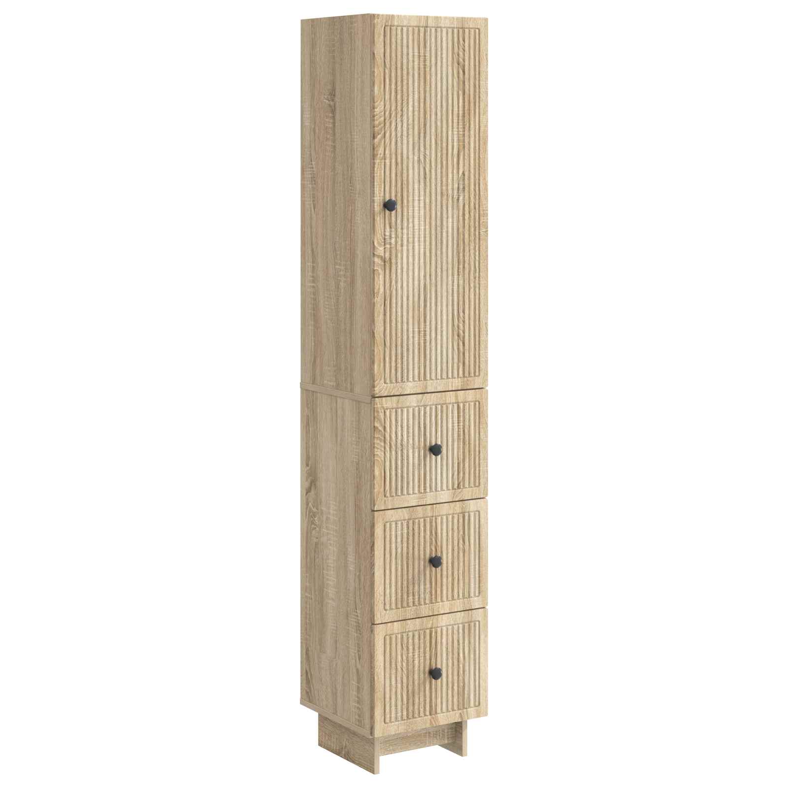 Schrankset 2 pcs 33 x 34,5 x 90 cm Holzwerkstoff